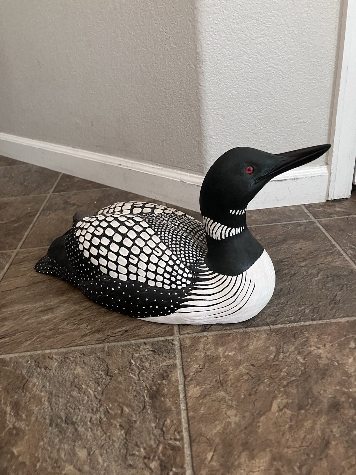 Wild Wings Loon Duck Decoy by Sam Nottleman Signed Numbered Limited Baby Duck