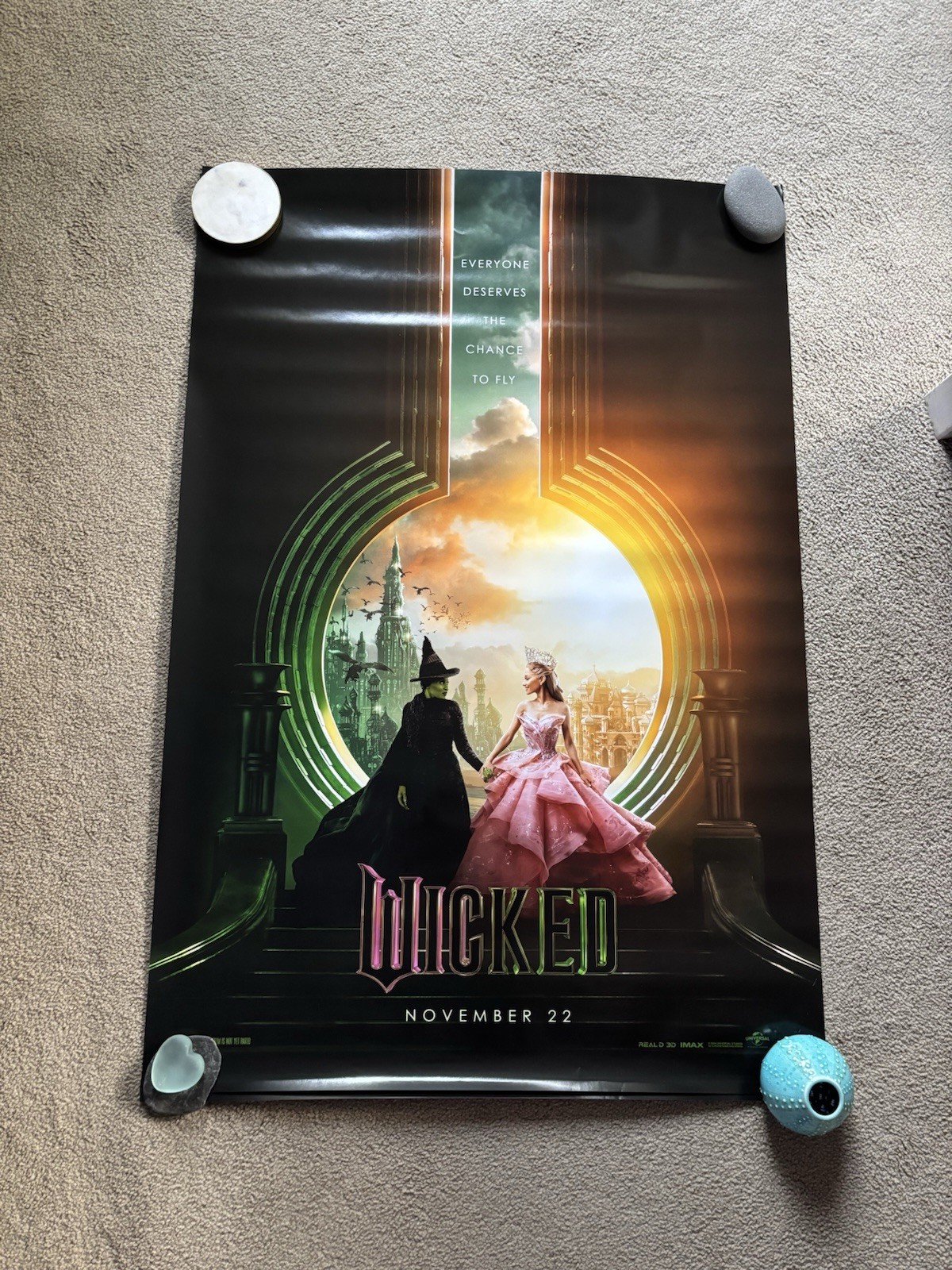 Wicked Original Movie Poster 27x40 Wicked Original Movie Poster 27x40