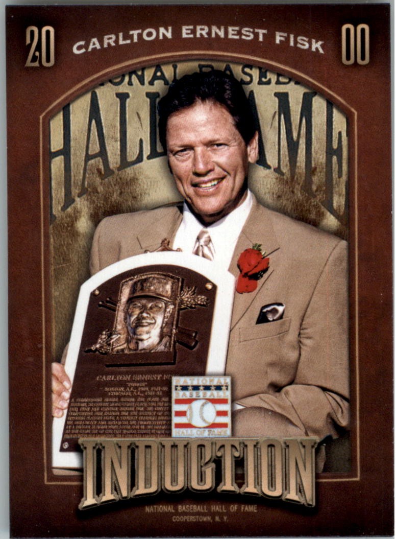 2013 Panini Cooperstown Induction #16 Carlton Fisk - BB