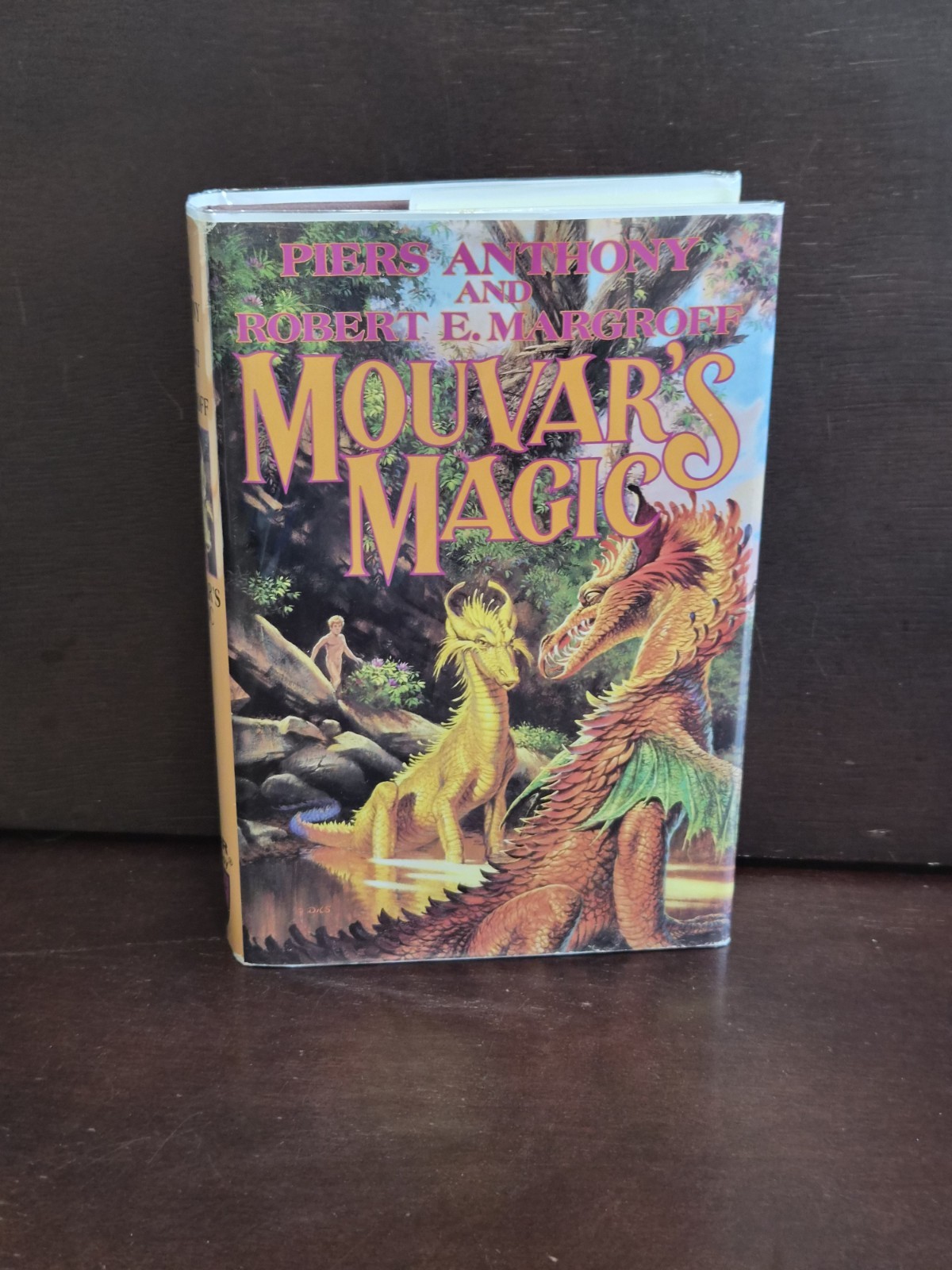 ​​​Piers Anthony & Robert E. Margroff MOUVARS MAGIC 1987 1st Ed 1st Print HCDJ ​