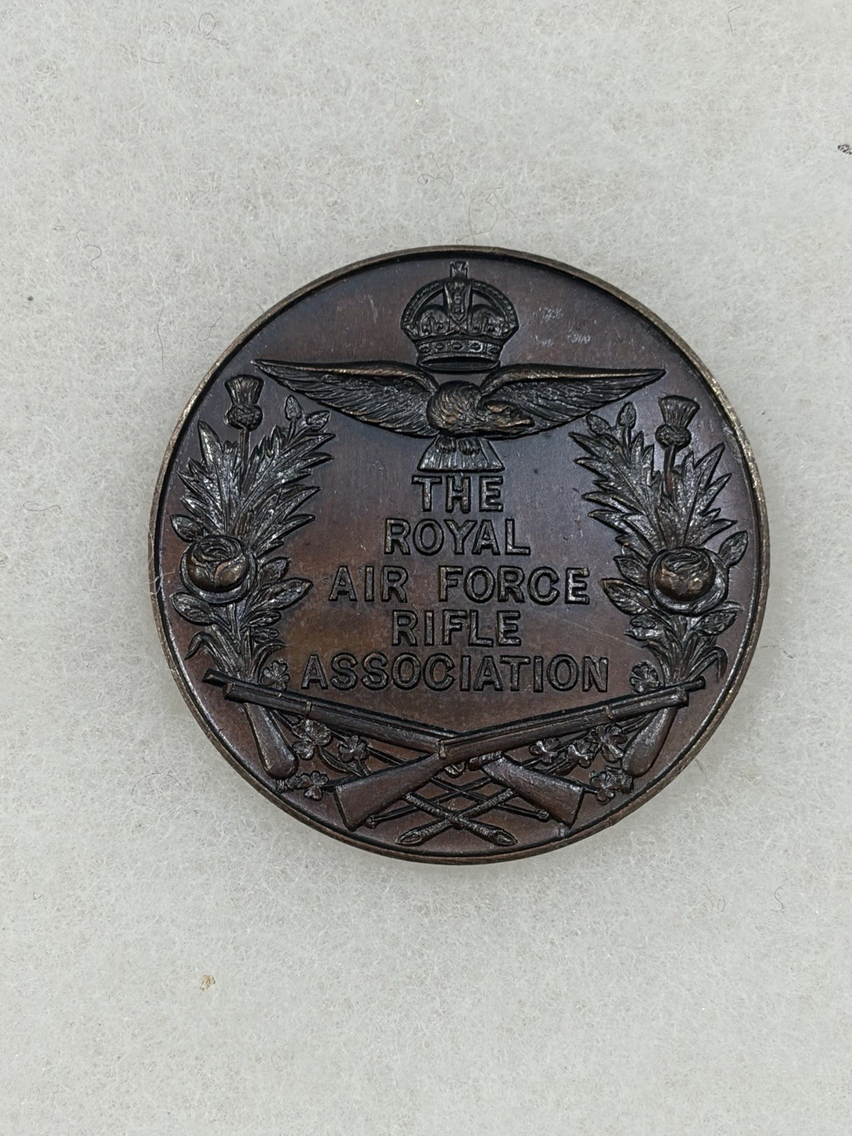 1930 Commander Cup British RAF Royal Air Force Association Shooting Medal Award