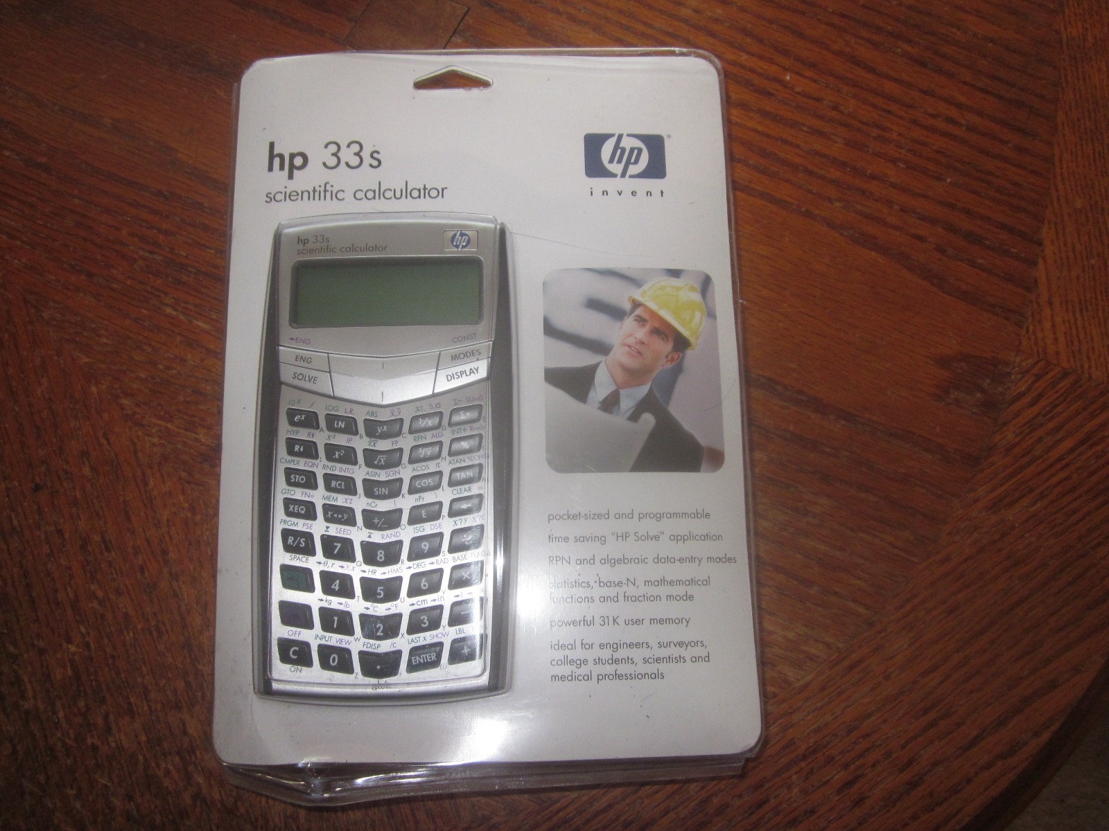 Vintage Hewlett-Packard HP-33S Scientific Calculator Tested with New Batteries Vintage Hewlett-Packard HP-33S Scientific Calculator Tested with New Batteries