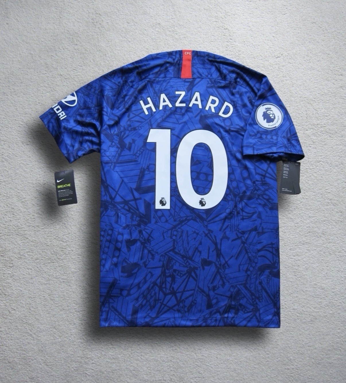 Chelsea FC Eden Hazard 2019/2020 Football Jersey Soccer Size XL Authentic BNWT Chelsea FC Eden Hazard 2019/2020 Football Jersey Soccer Size XL Authentic BNWT