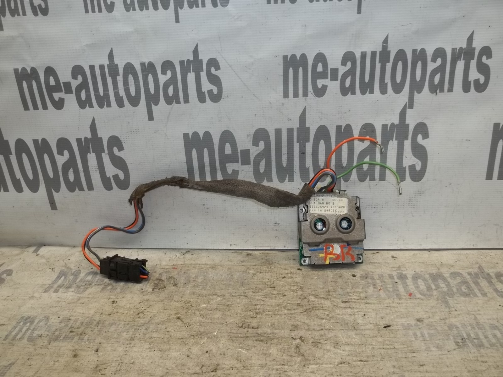 89-93 Cadillac Coupe Deville Bose Right Rear Shelf Speaker Amplifier Amp
