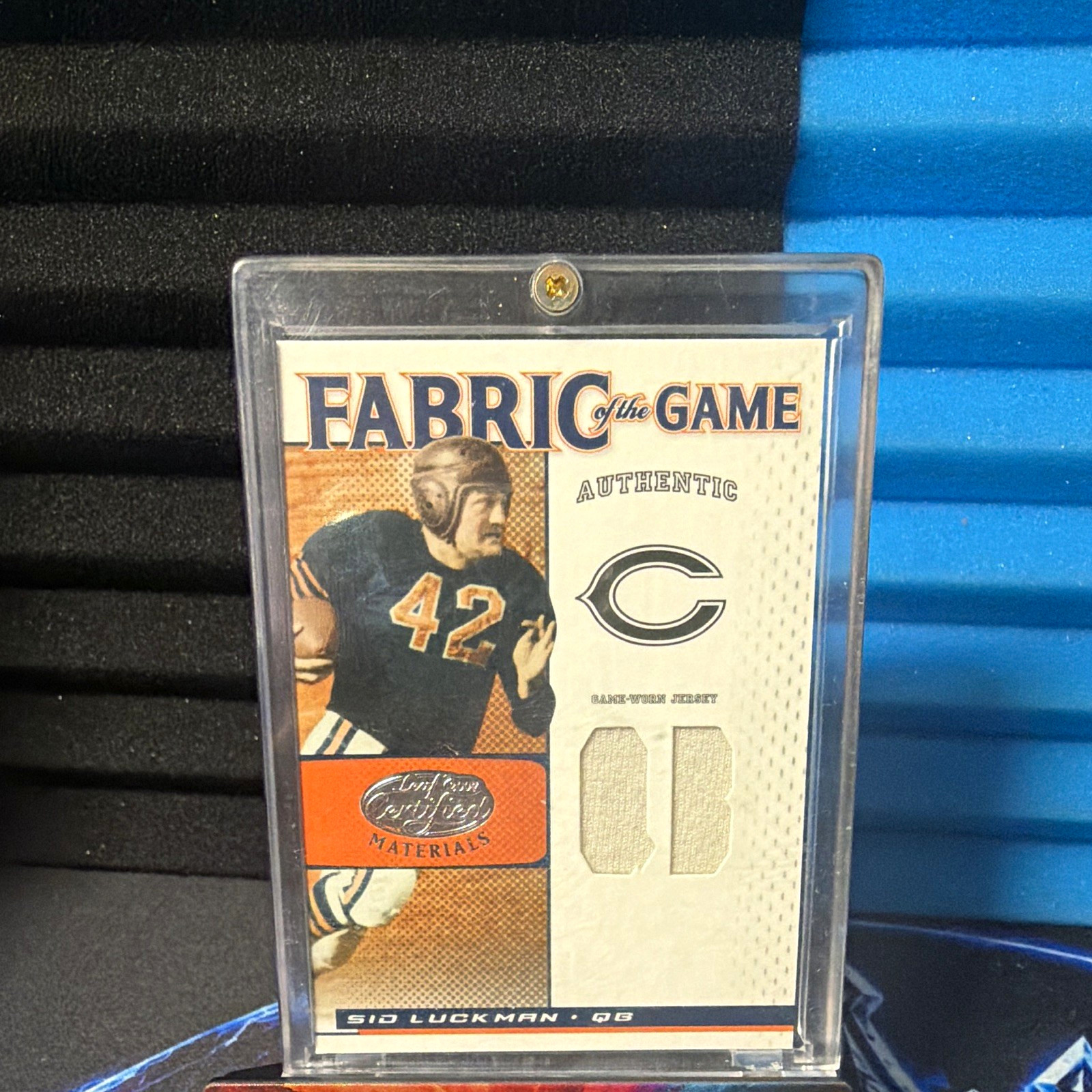 2007 Leaf Certified Materials Sid Luckman Bears Fabric of the Game /25 FOG-150 2007 Leaf Certified Materials Sid Luckman Bears Fabric of the Game /25 FOG-150