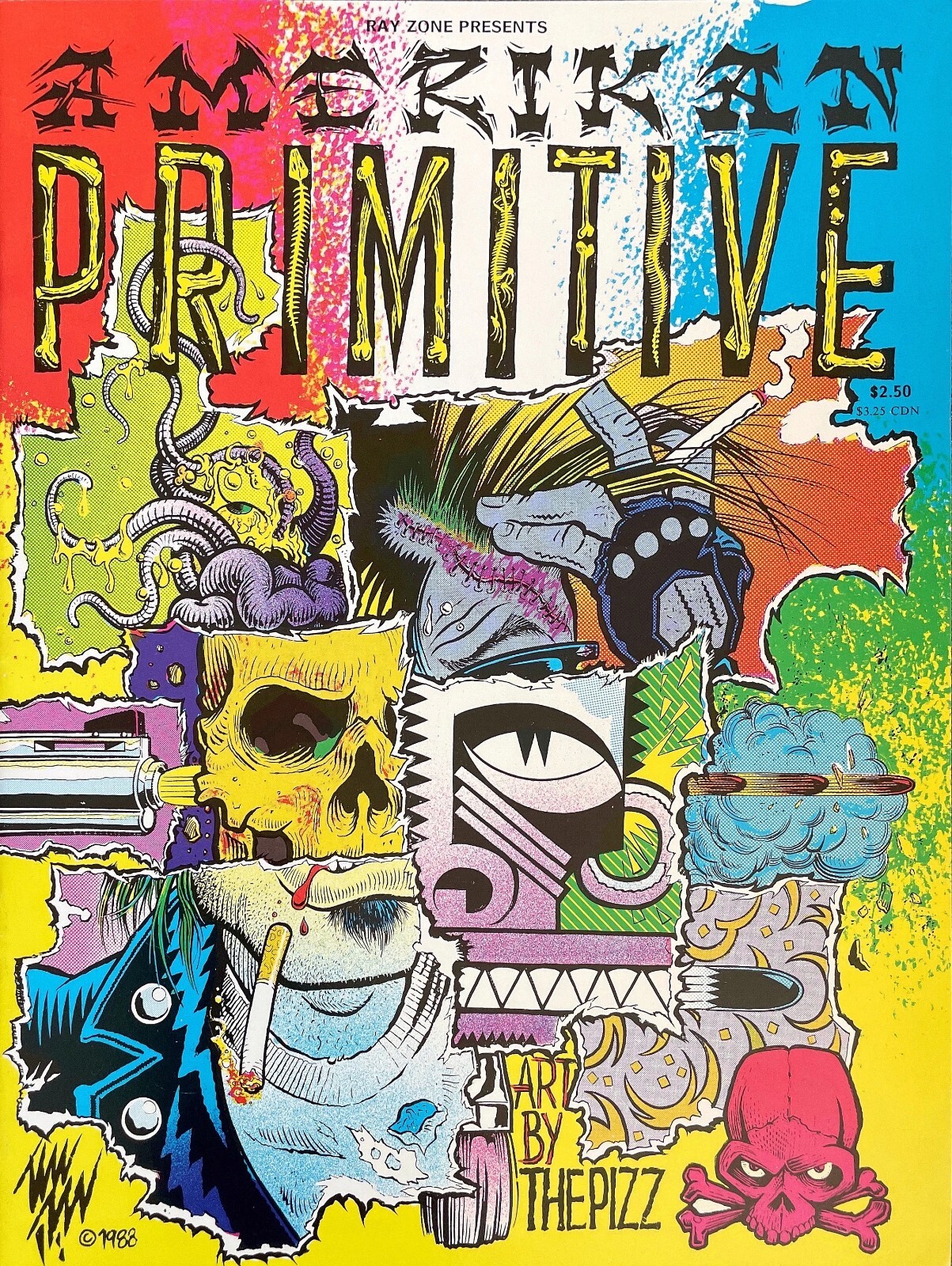 Amerikan Primitive - rare Pizz comic. NM+ Amerikan Primitive - rare Pizz comic. NM+