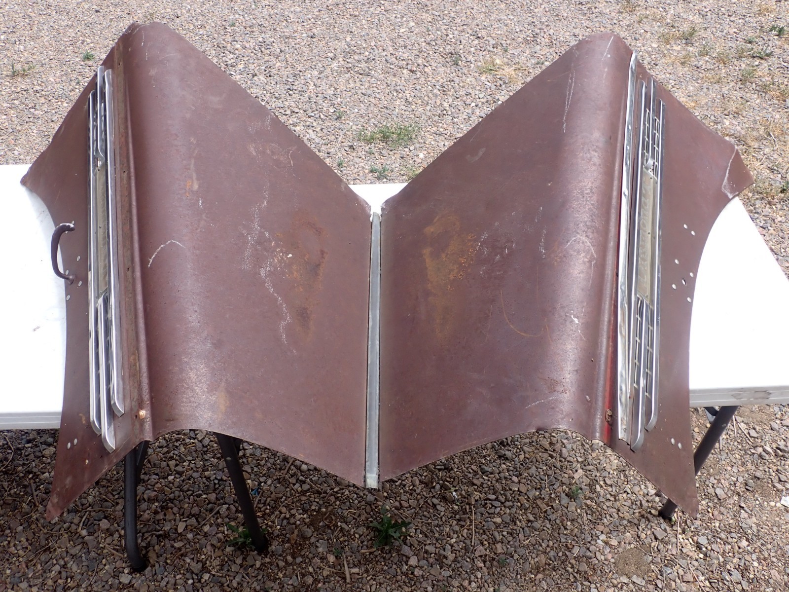 1946 1947 1948 1949 Diamond T Truck Hood With Trim 1946 1947 1948 1949 Diamond T Truck Hood With Trim