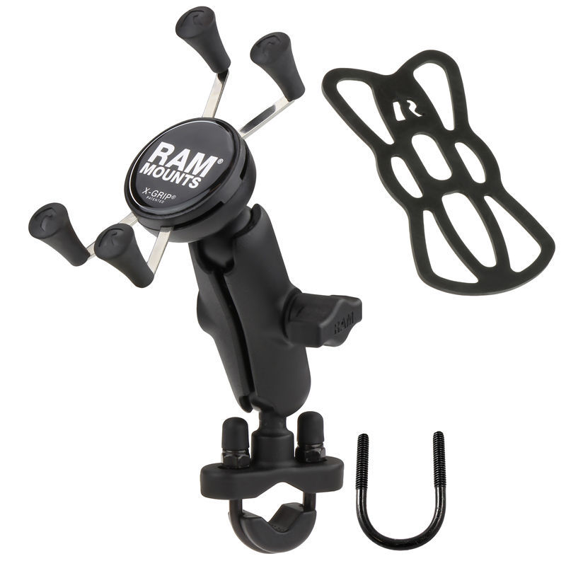 RAM-B-149Z-UN7U RAM Motorcycle Mount with Universal X-Grip SmartPhone Cradle RAM-B-149Z-UN7U RAM Motorcycle Mount with Universal X-Grip SmartPhone Cradle