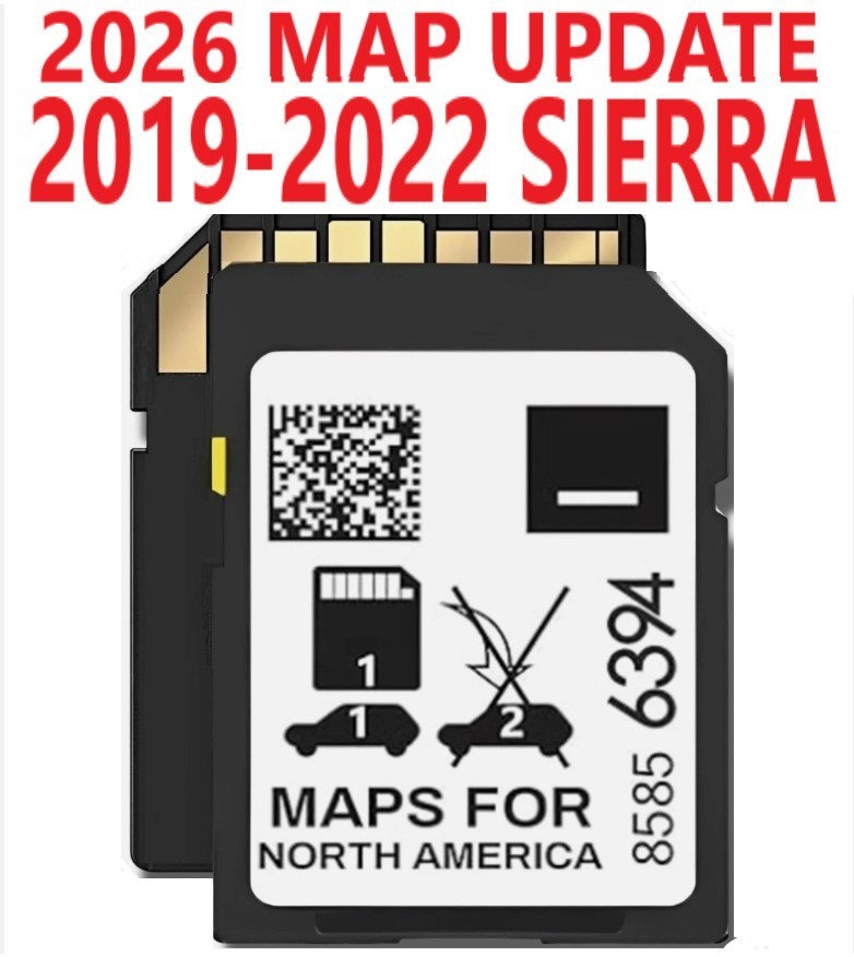 *BRAND NEW* 2019-2022 SIERRA TRUCK 2026 UPDATE Navigation SD Card 85856394 32GB *BRAND NEW* 2019-2022 SIERRA TRUCK 2026 UPDATE Navigation SD Card 85856394 32GB