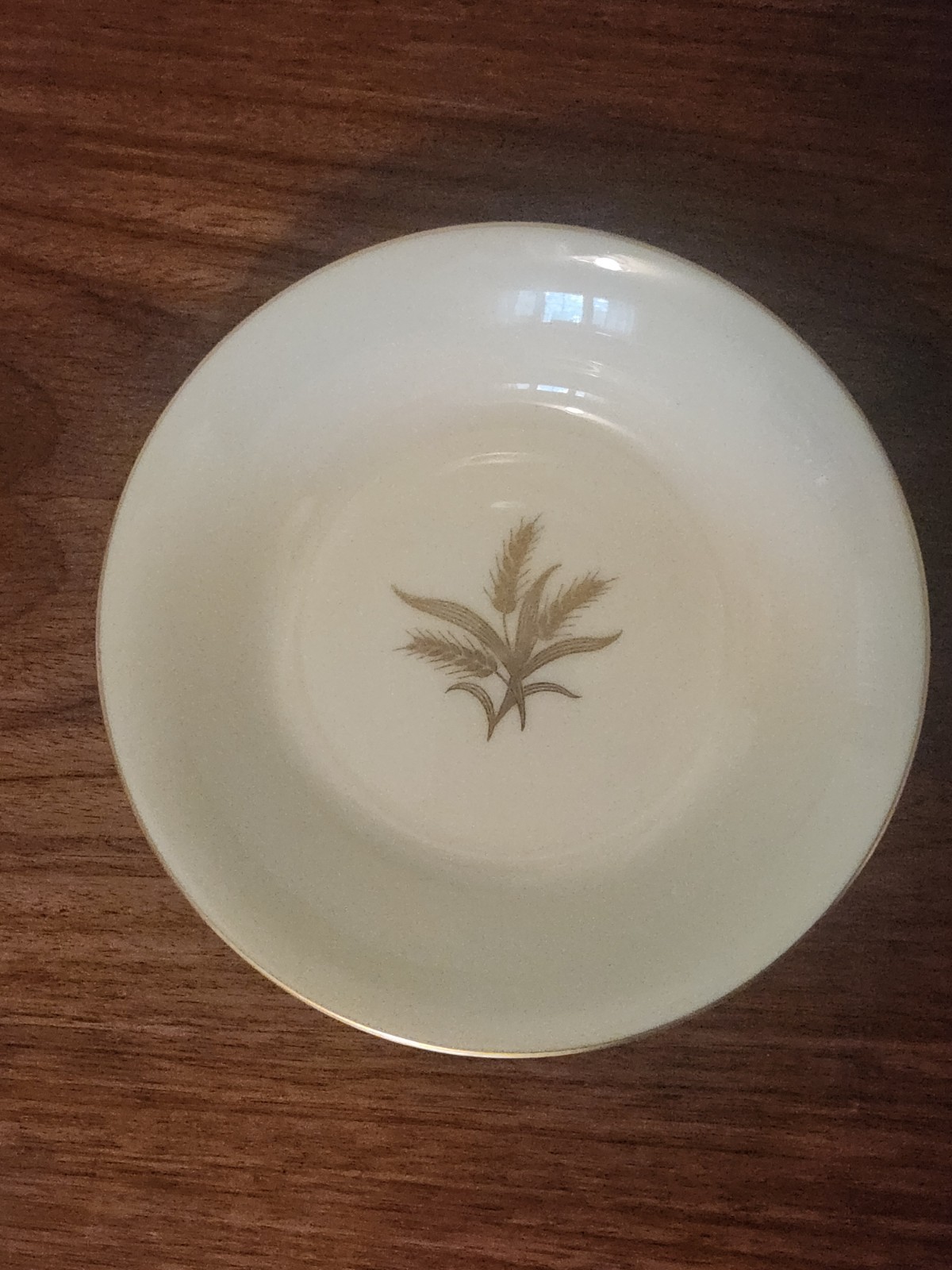 Set of 8 Vintage Lenox Golden Wheat 7-1/2\ Set of 8 Vintage Lenox Golden Wheat 7-1/2\