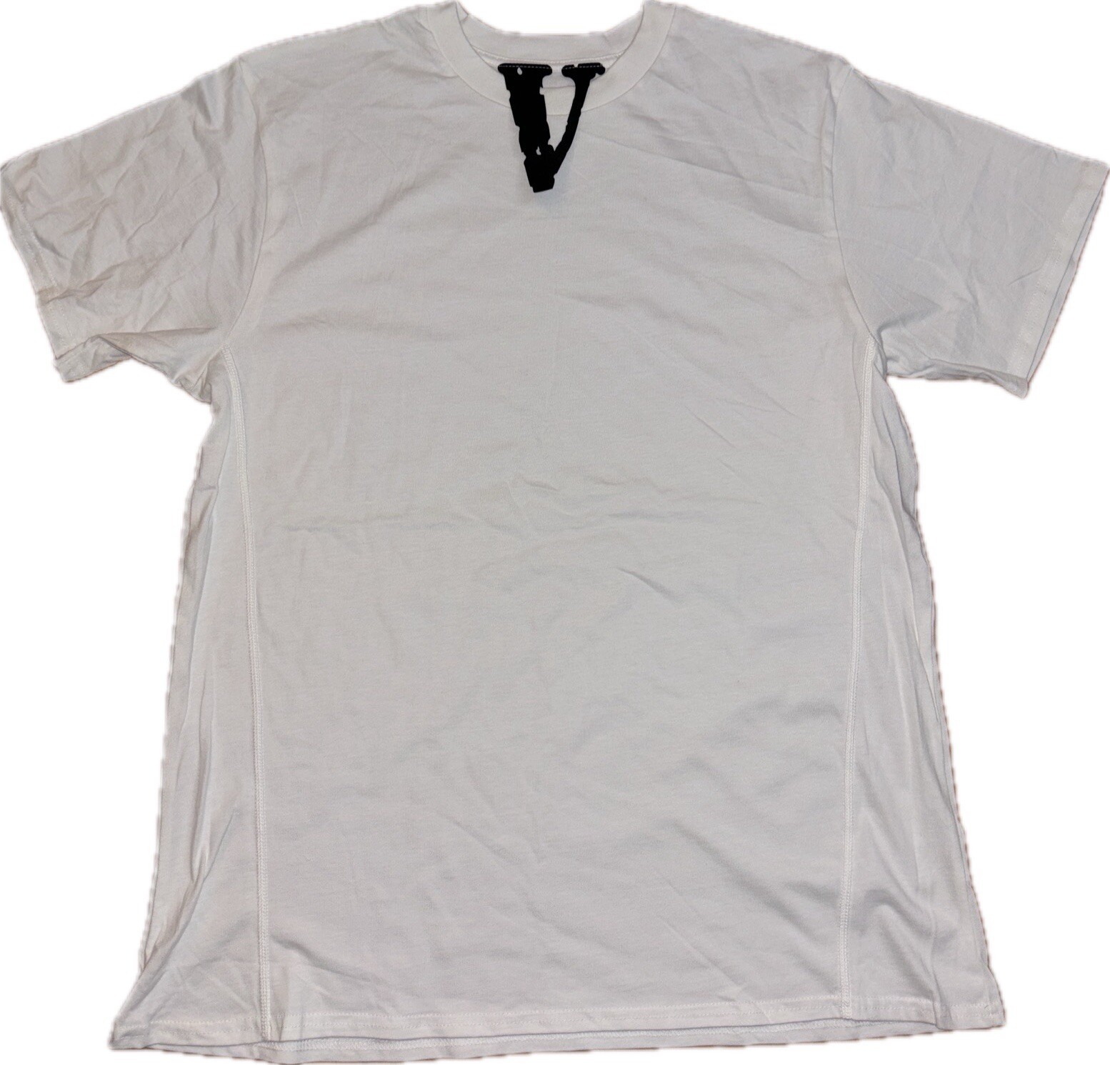 RARE Live Vlone Die Vlone White Blank Tee T-Shirt Adult Size XL New W/O Tags RARE Live Vlone Die Vlone White Blank Tee T-Shirt Adult Size XL New W/O Tags