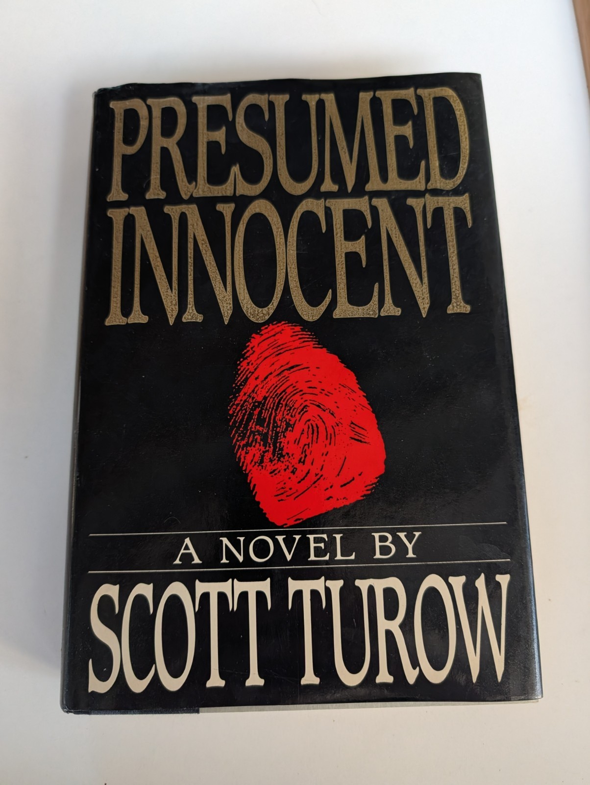 Presumed Innocent - A Novel Signed by Scott Turow 1987 1st Edition 2nd Printing