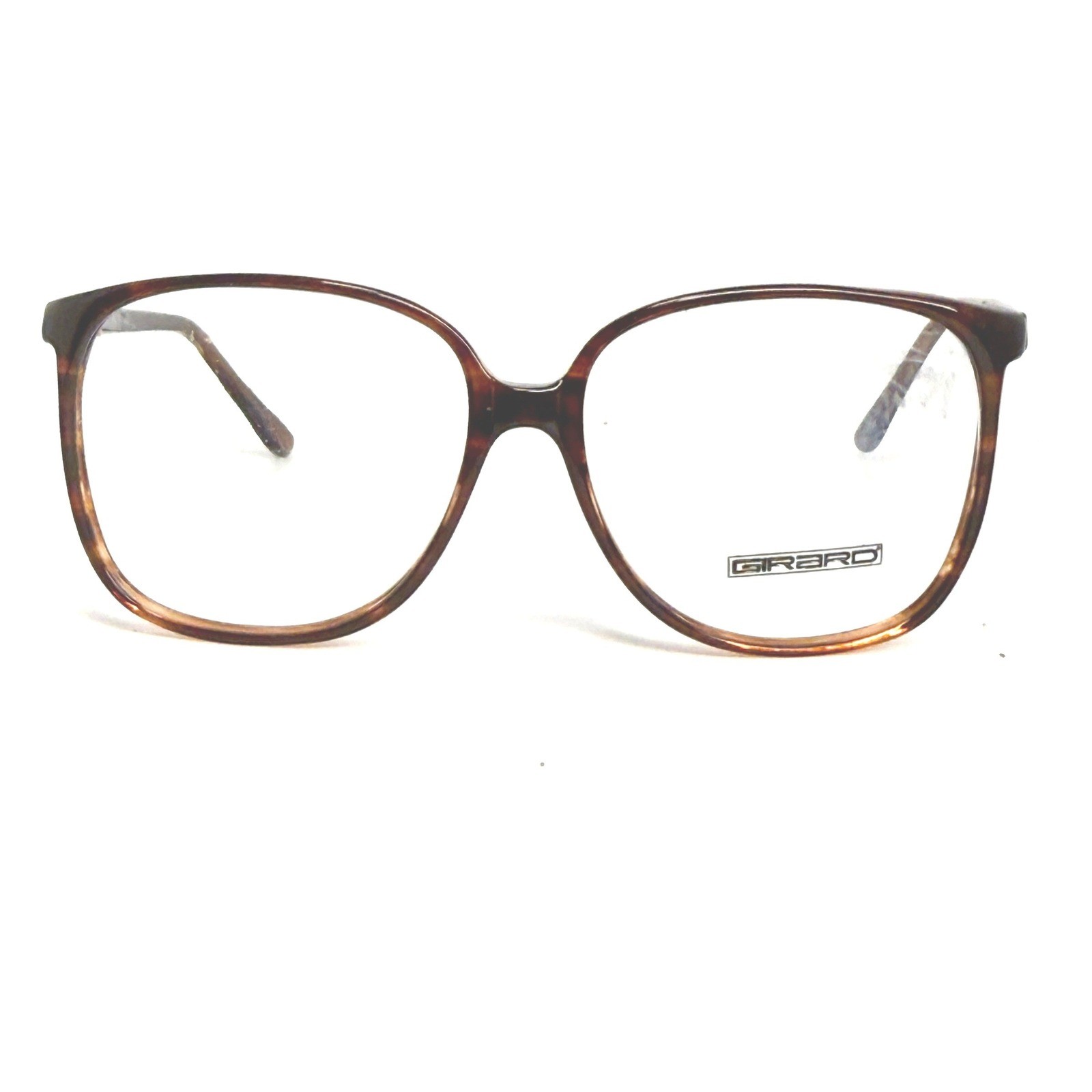 GIRARD 4430 Dark Brown Tortoise Eyeglasses Frames France 54-15-140 Vintage