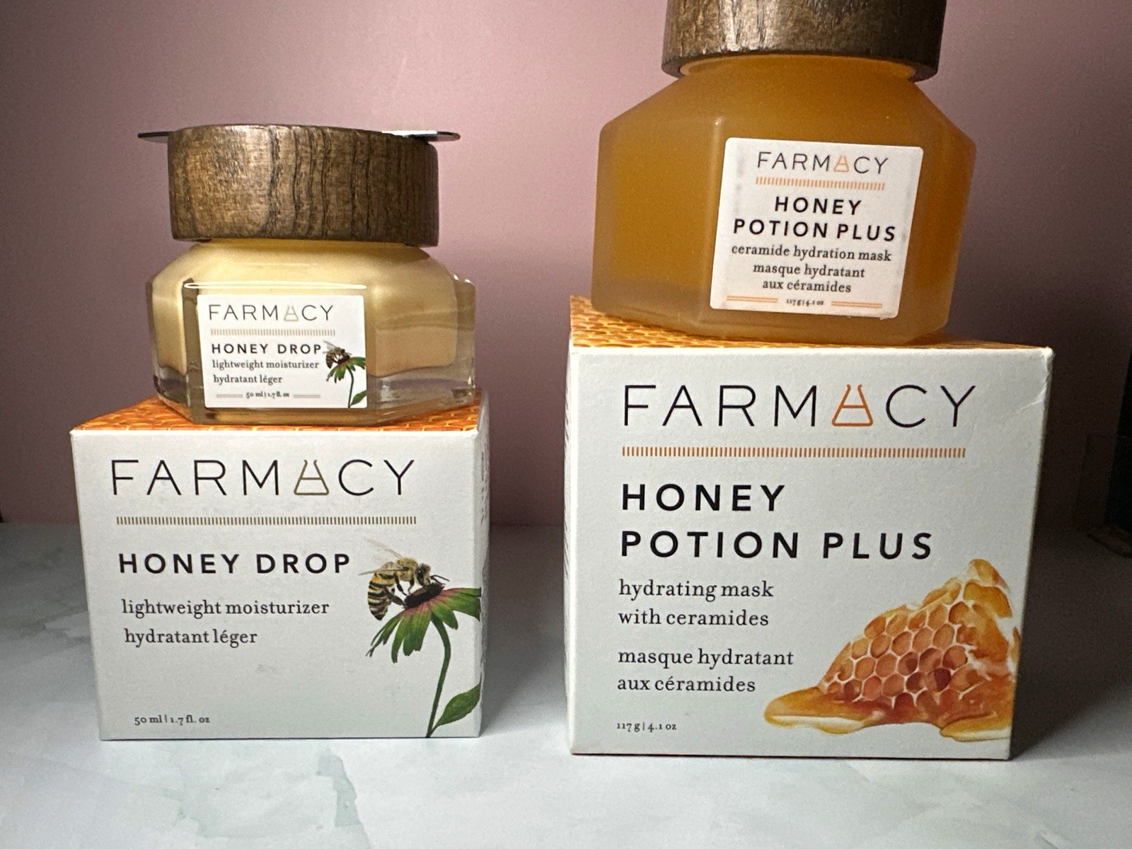 Farmacy Honey Potion Plus Hydrating Face Mask Honey Ceramides and moisturizer Farmacy Honey Potion Plus Hydrating Face Mask Honey Ceramides and moisturizer