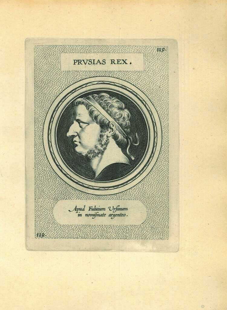 Portrait of Prusias I of Bithynia Portrait of Prusias I of Bithynia