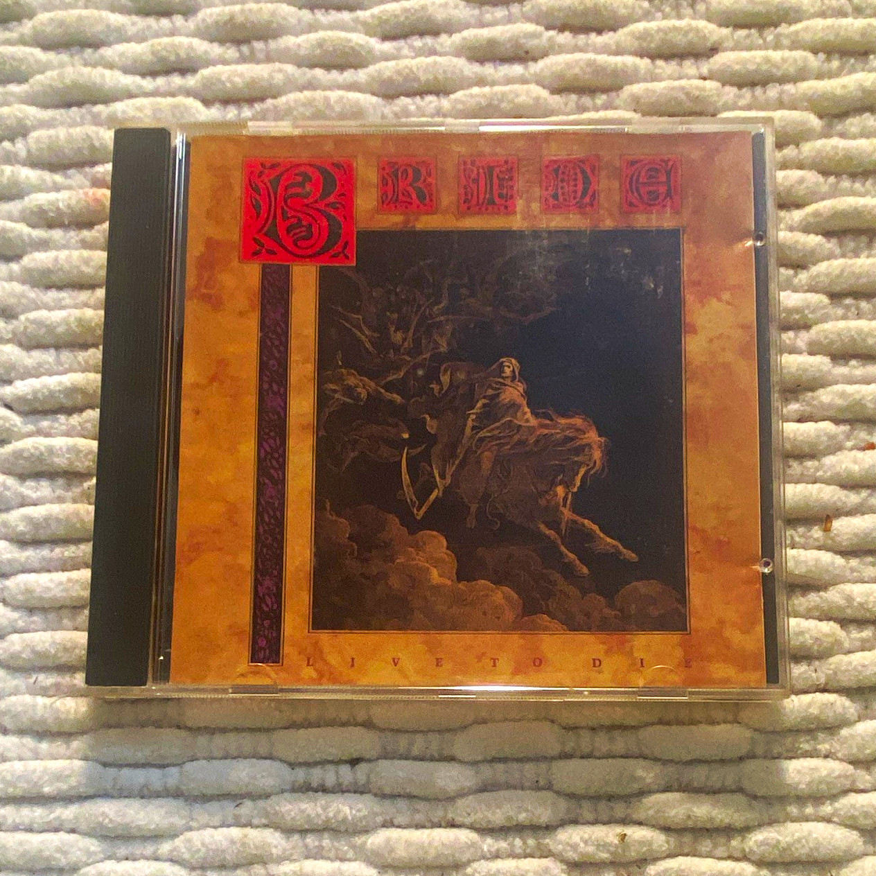 Live to Die by Bride (CD, 1990, Pure Metal (Label)) Jewel Case Live to Die by Bride (CD, 1990, Pure Metal (Label)) Jewel Case