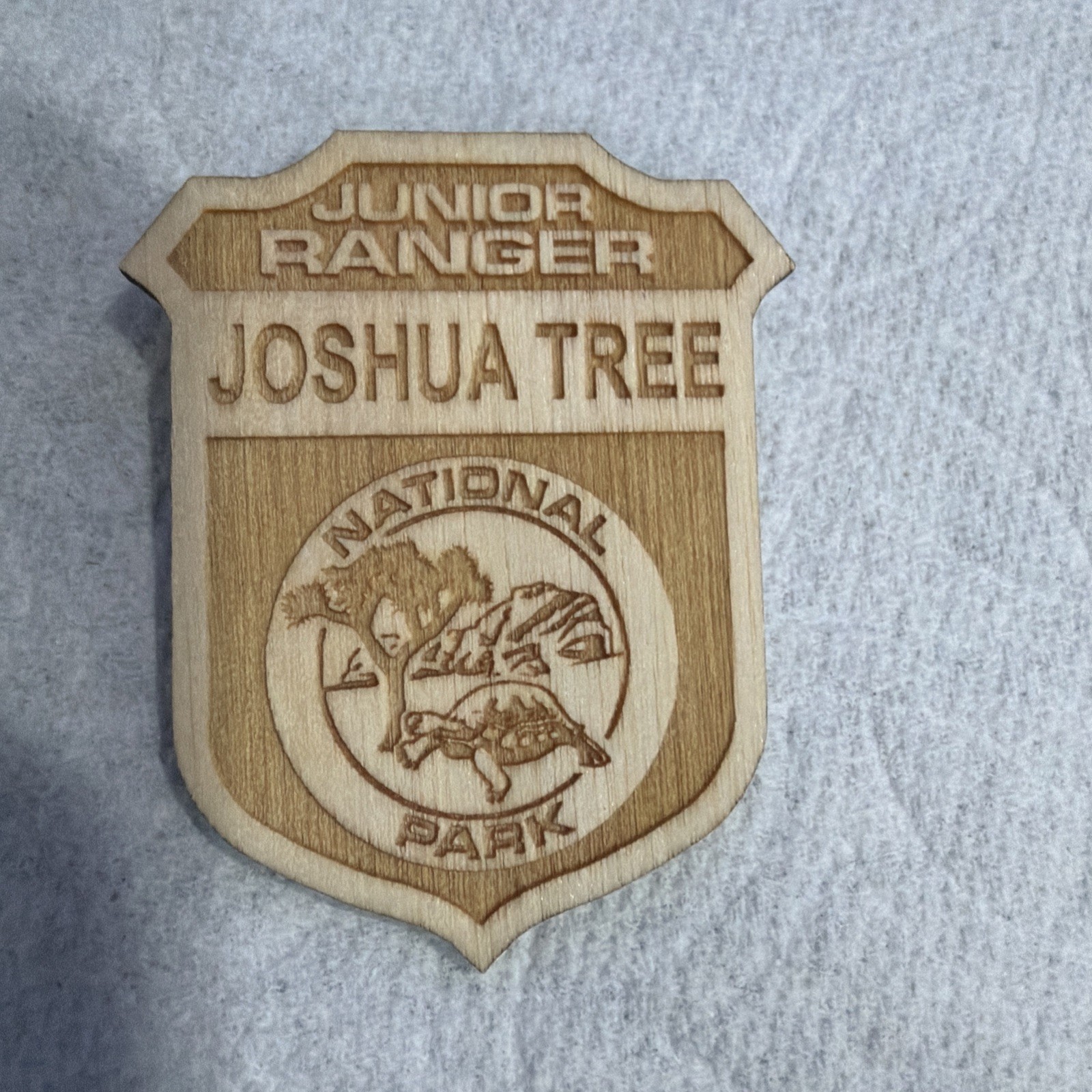 Junior Park Ranger Joshua Tree National Park Wood Badge Junior Park Ranger Joshua Tree National Park Wood Badge