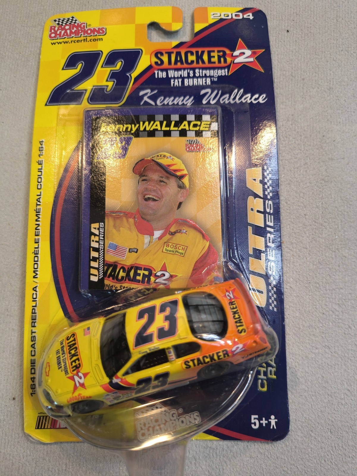 1/64 2004 Racing Champions Kenny Walace #23 Stacker 2 Ultra Series 