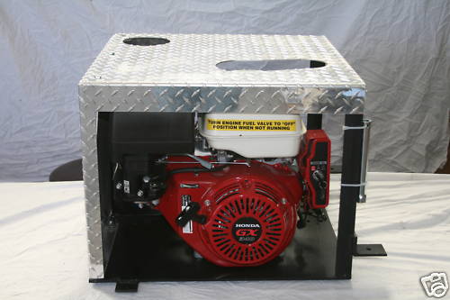 COMPACT PORTABLE HYDRAULIC TRAILER POWER UNIT PONY MOTOR LOWBOY HYDRAULIC UNIT 