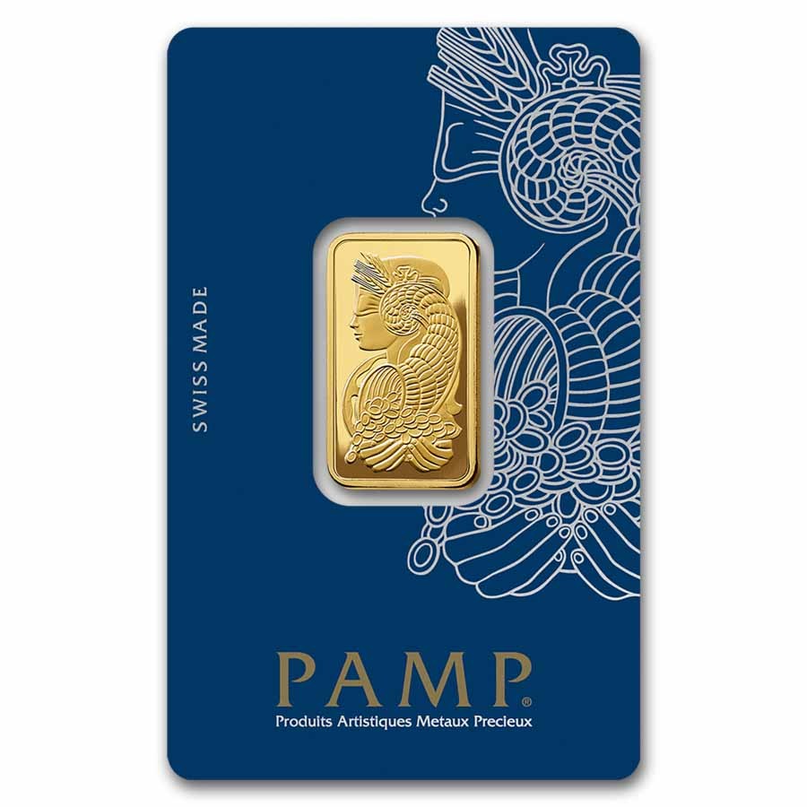 1/2 oz Gold Bar PAMP Lady Fortuna Veriscan® (In Assay) .9999 Fine 1/2 oz Gold Bar PAMP Lady Fortuna Veriscan® (In Assay) .9999 Fine