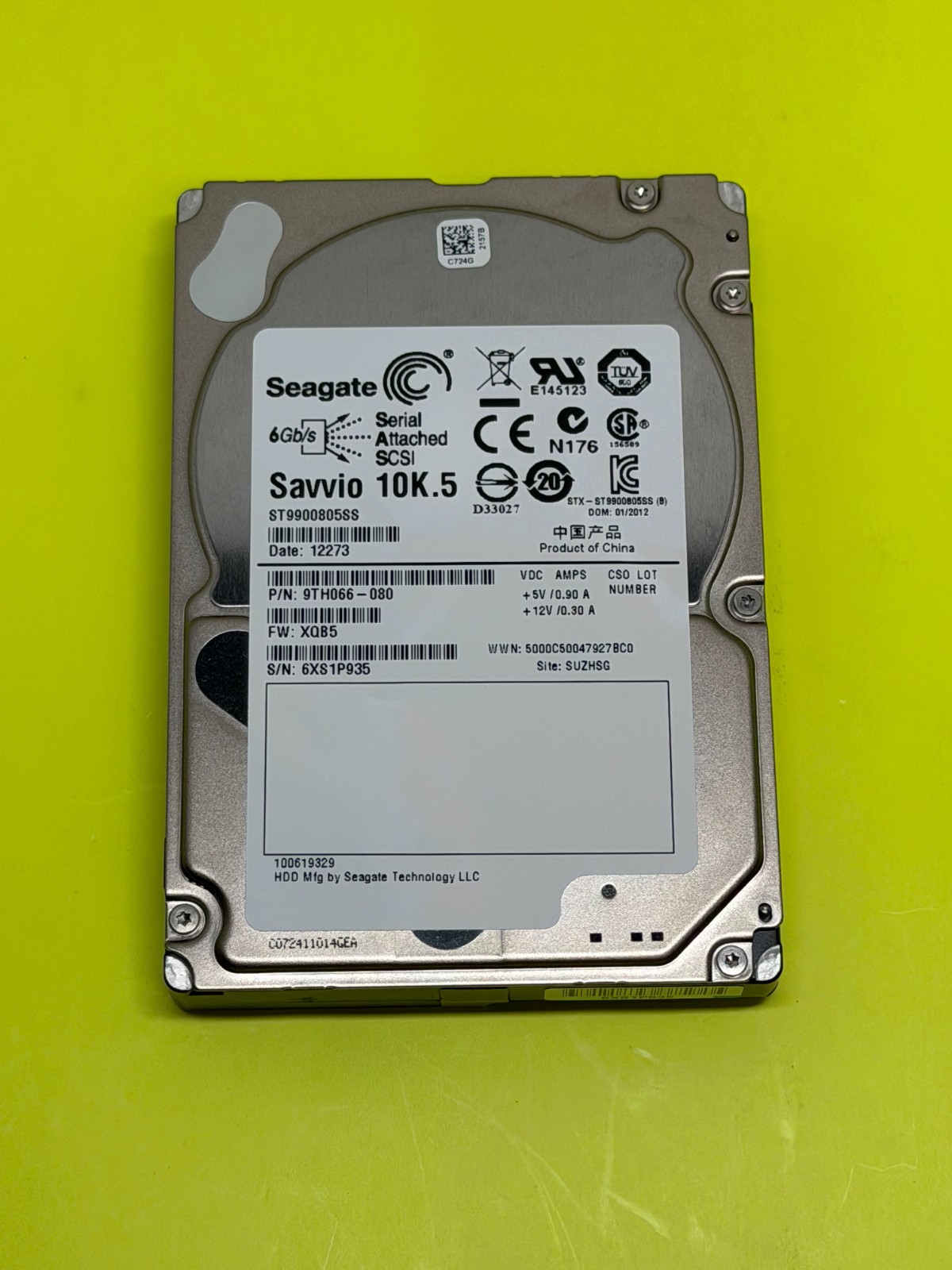 Seagate ST9900805SS 900GB 10k 6Gb/s 2.5 Seagate ST9900805SS 900GB 10k 6Gb/s 2.5