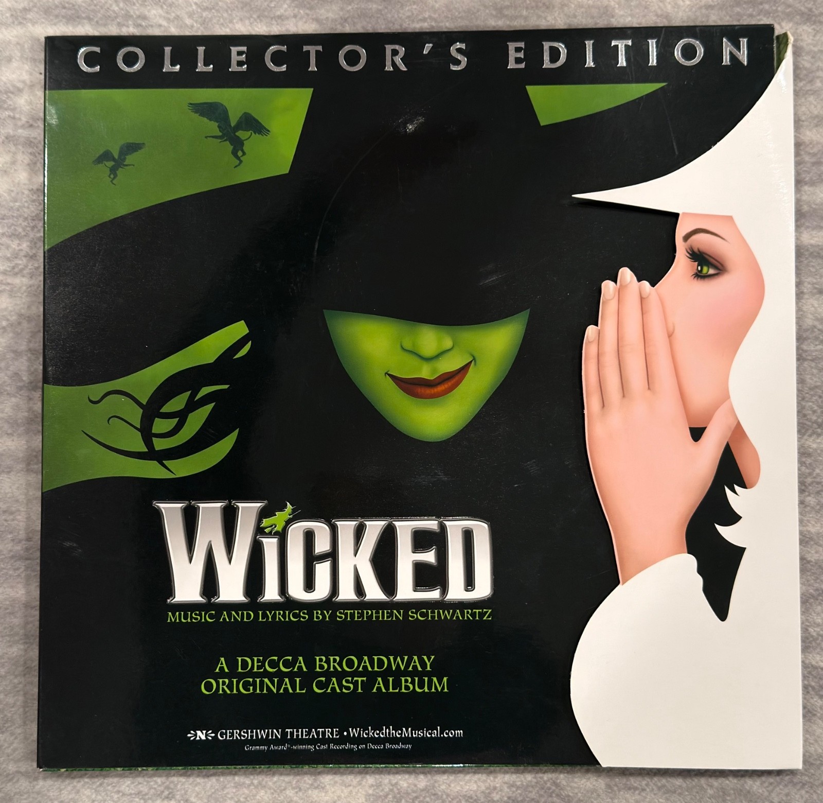 RARE Wicked (Original Broadway Cast Recording) Vinyl – B0019365-01 Runout – 2013 RARE Wicked (Original Broadway Cast Recording) Vinyl – B0019365-01 Runout – 2013