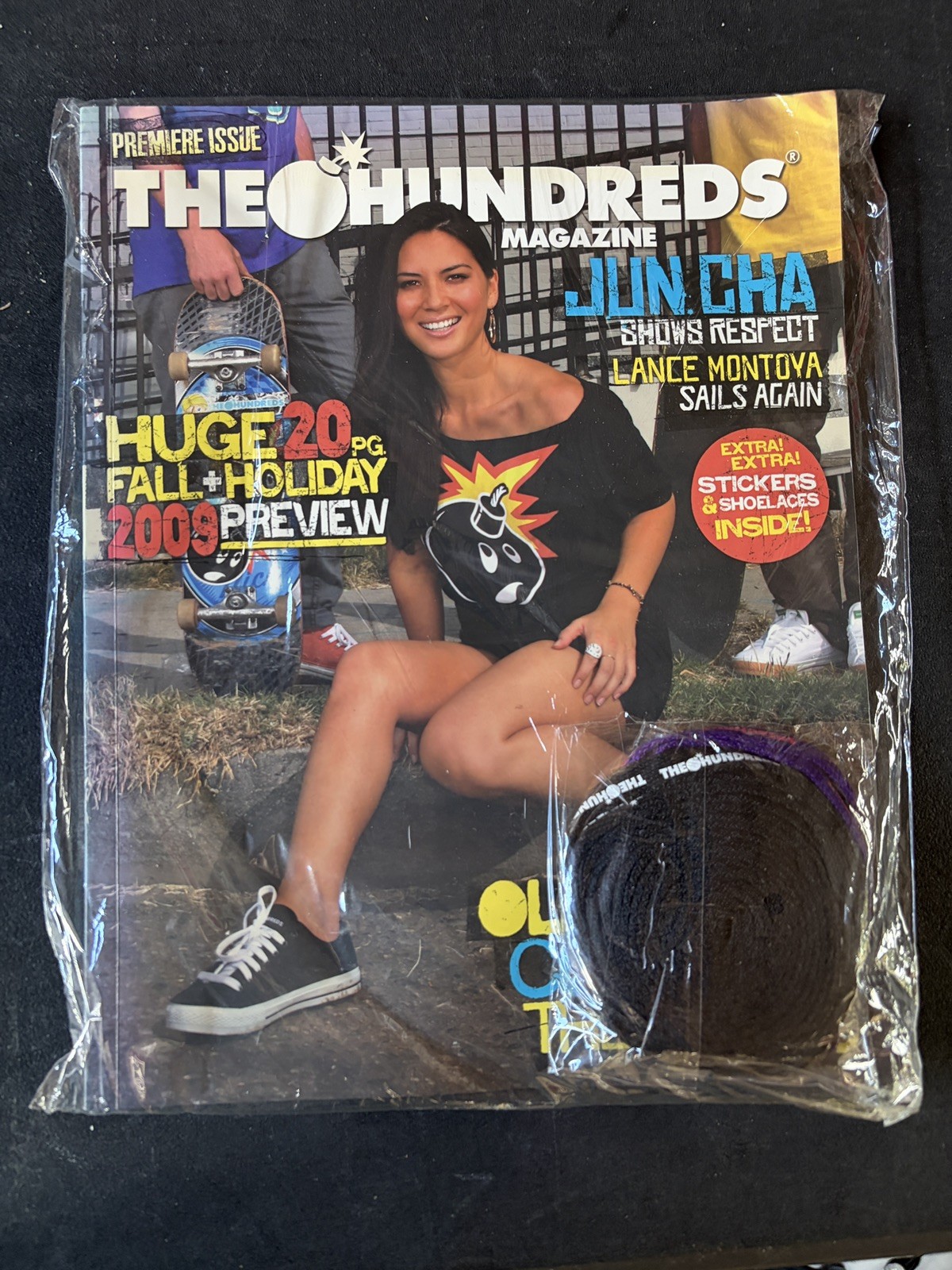 THE HUNDREDS Magazine - Issue #1 - Premier Issue, Olivia Munn, New THE HUNDREDS Magazine - Issue #1 - Premier Issue, Olivia Munn, New