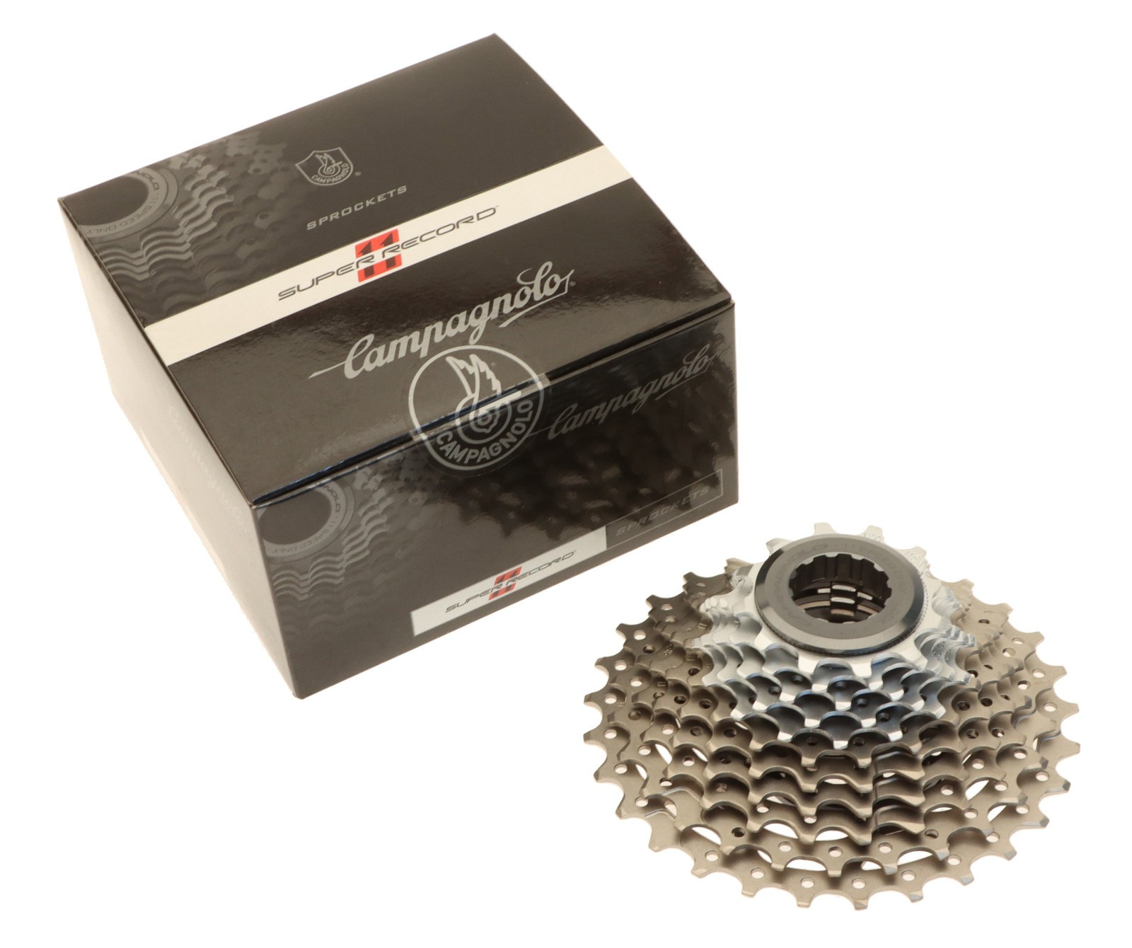 Campagnolo Super Record 11 Speed Cassette 12/29T Steel/Titanium 2010 NEW NOS Campagnolo Super Record 11 Speed Cassette 12/29T Steel/Titanium 2010 NEW NOS