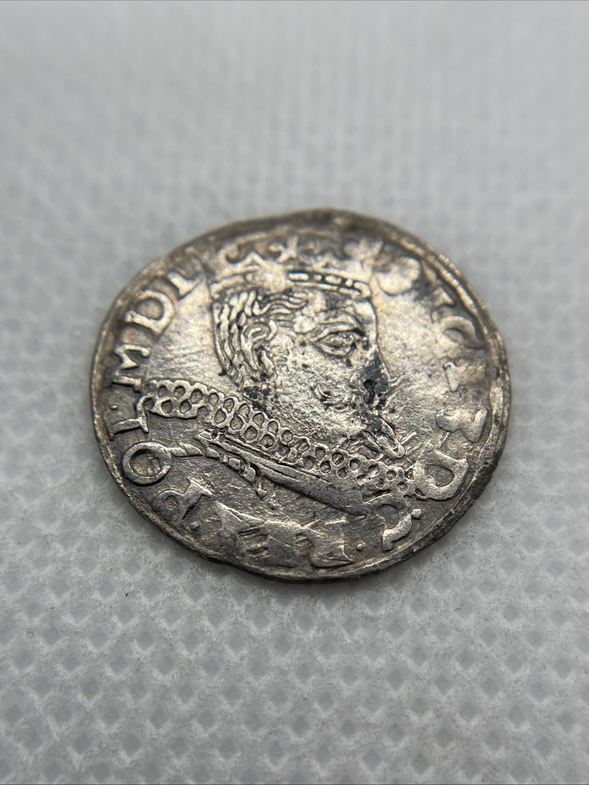 1598 POLAND LITHUANIA Silver 3 Grosz Sigismund III Scarce Type Nice 162 1598 POLAND LITHUANIA Silver 3 Grosz Sigismund III Scarce Type Nice 162