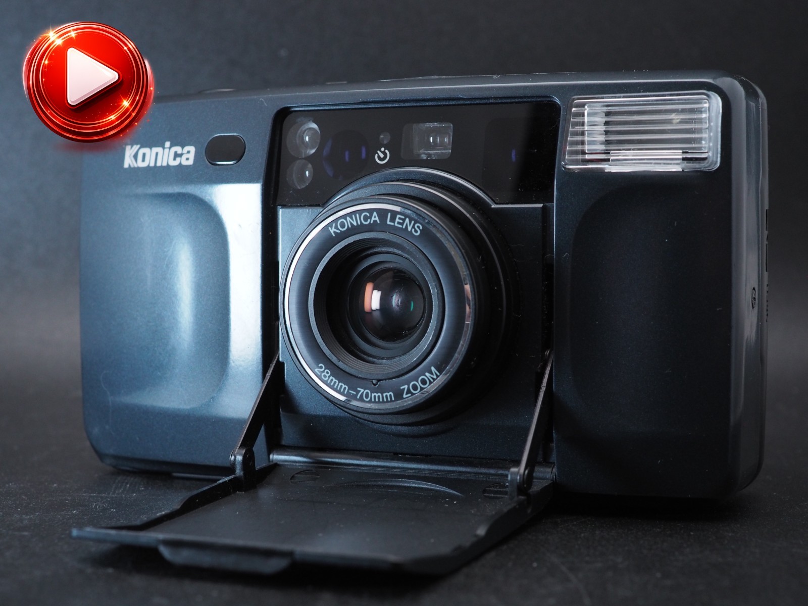 [US 1Yr Wty] Konica Standa Big mini 28-70mm Zoom Point & Shoot From JAPAN #J315