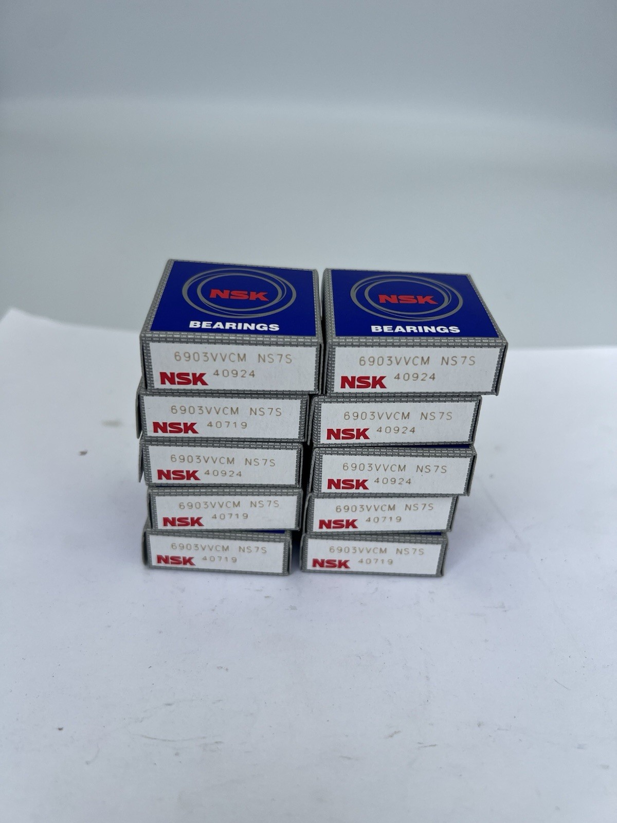 Lot of 10 - New NSK 6903VVCM NS7S Ball Bearings - Genuine Japanese Quality B2 Lot of 10 - New NSK 6903VVCM NS7S Ball Bearings - Genuine Japanese Quality B2