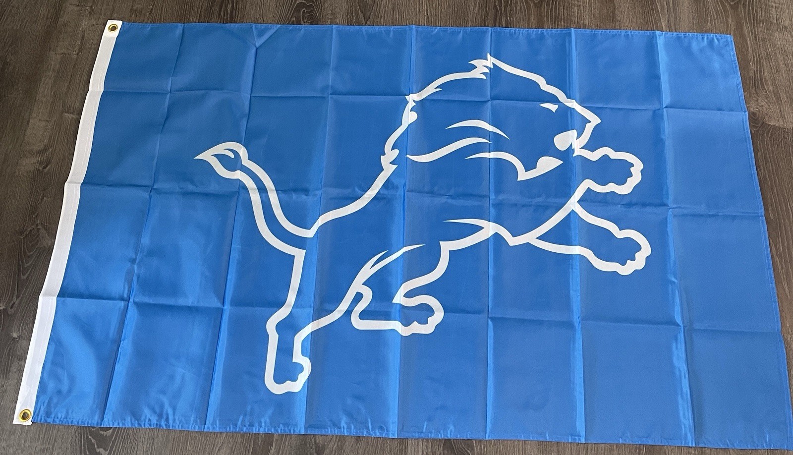 Detroit Lions Flag New In Package 3x5 ft Flag Banner double sided Detroit Lions Flag New In Package 3x5 ft Flag Banner double sided