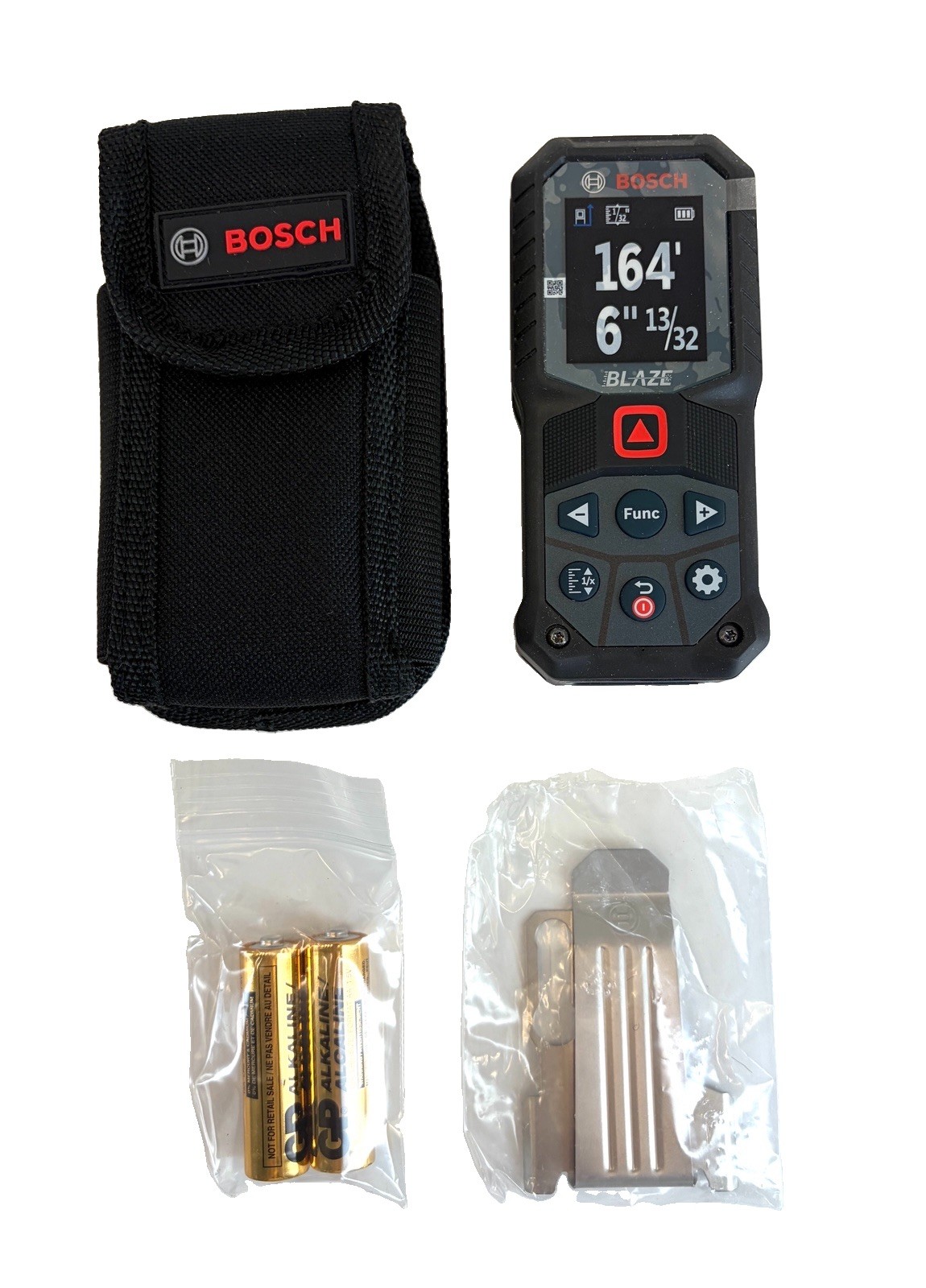 Bosch Blaze 165 ft Green Laser Measure Dual Power W/ Bluetooth GLM165-27CG