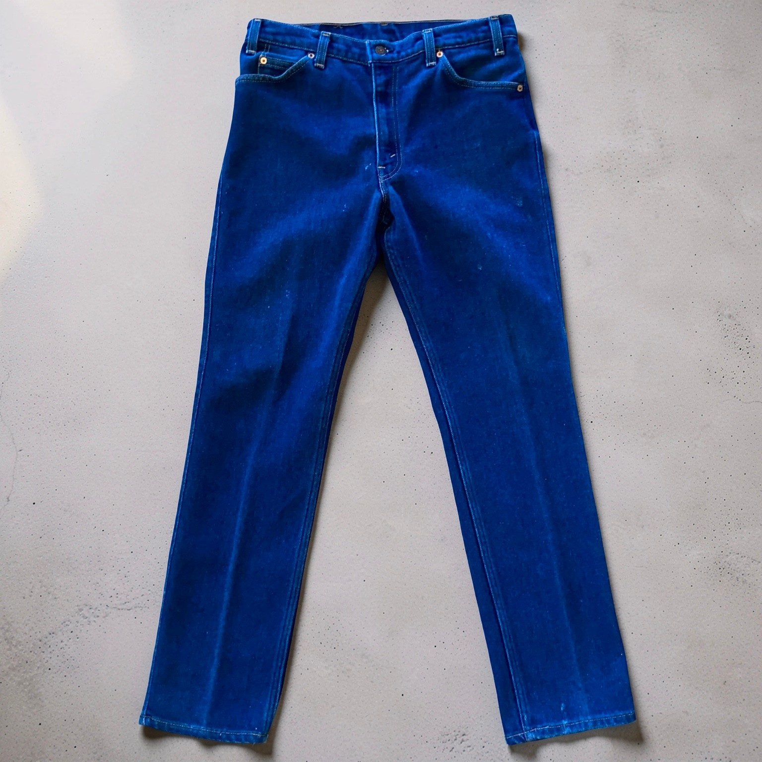 Vintage Levi\'s 509 Mens 34x32 Blue Jeans Orange Tab USA Made Straight Denim Vintage Levi\'s 509 Mens 34x32 Blue Jeans Orange Tab USA Made Straight Denim