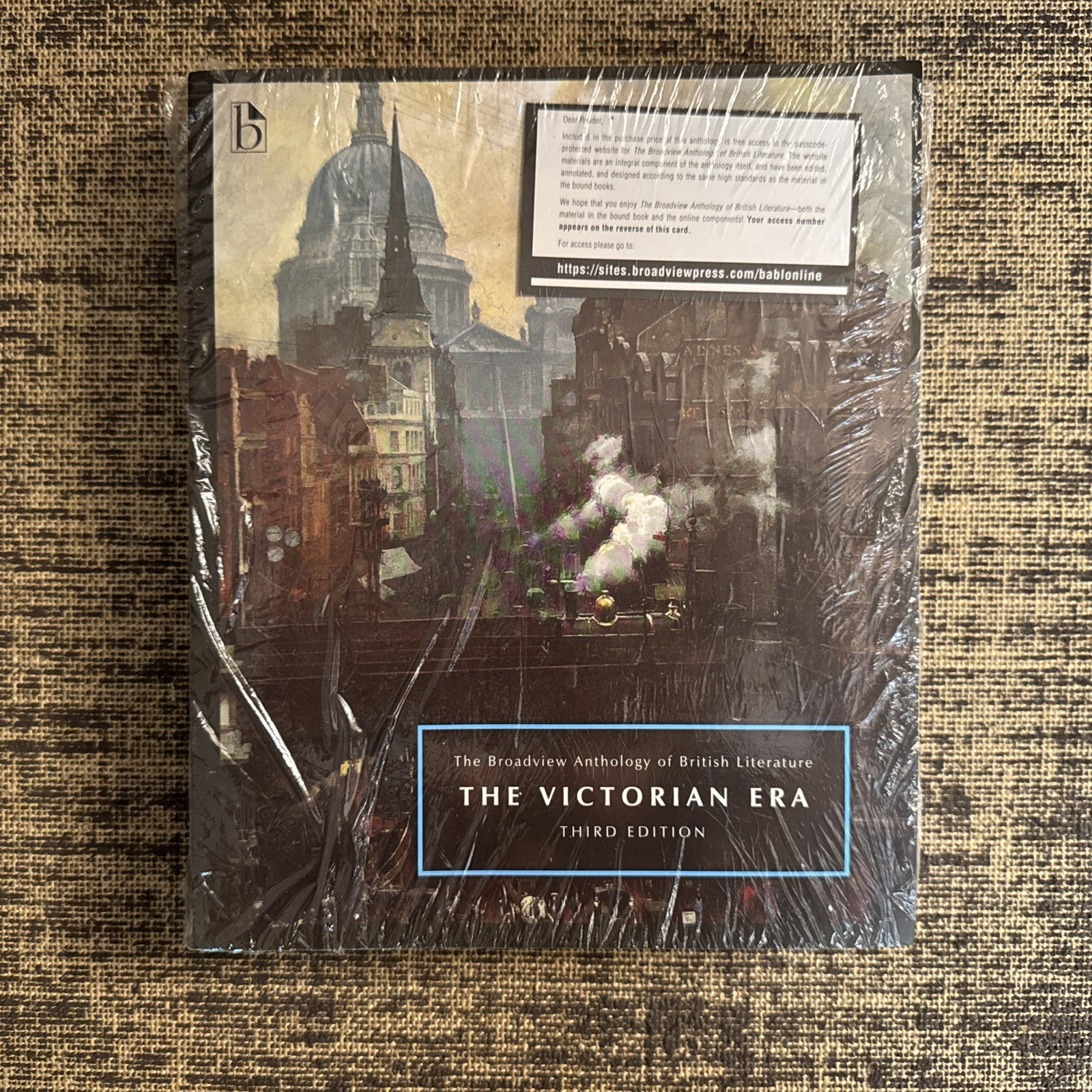 The Broadview Anthology of British Literature : The Victorian Era 3rd Ed. *NEW*
