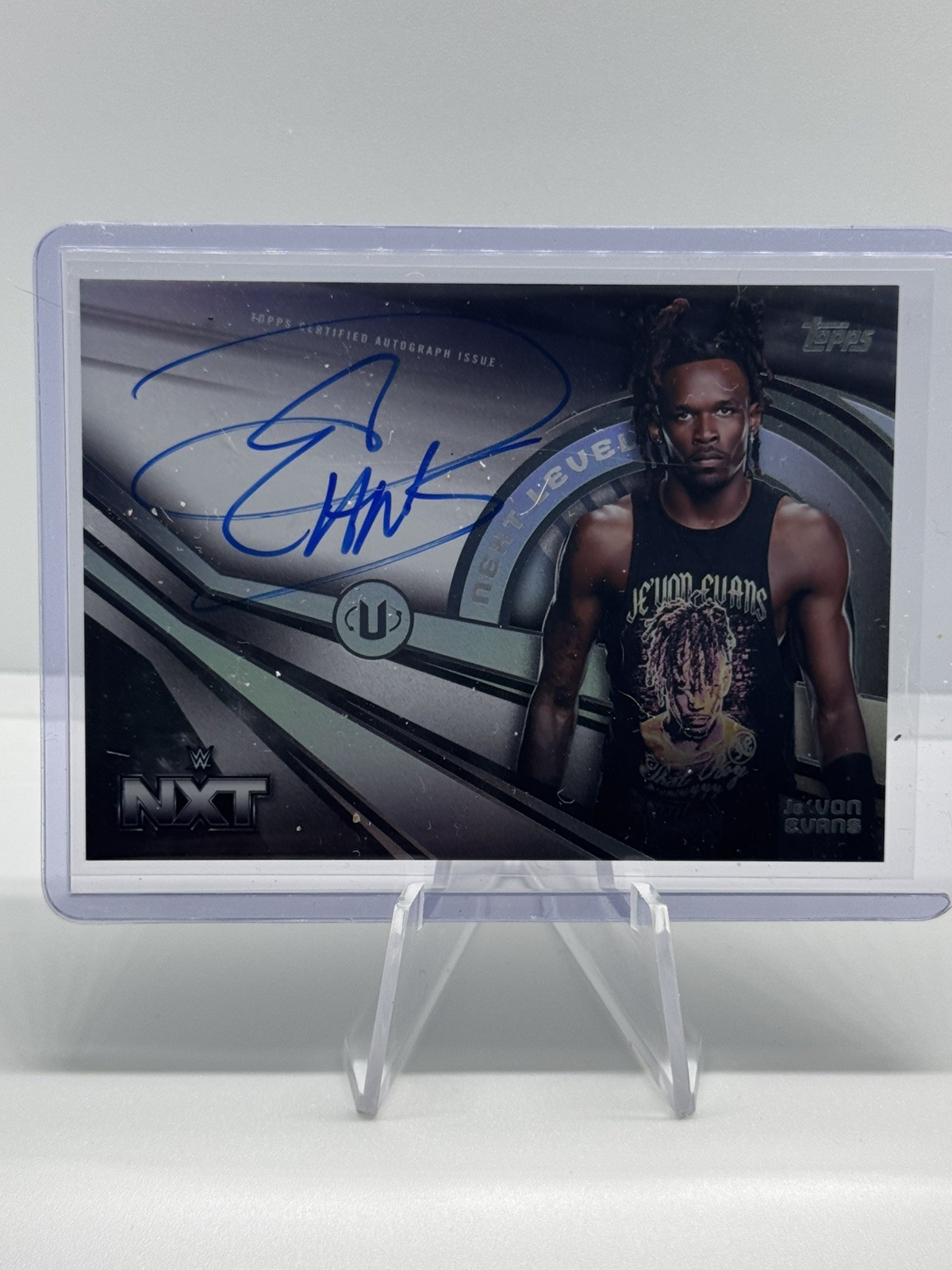 Je'von Evans 2026 Topps Universe WWE NEXT LEVEL AUTO Je'von Evans 2026 Topps Universe WWE NEXT LEVEL AUTO