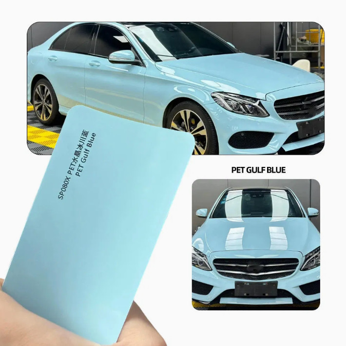 Suitable for Cybertruc PPF coating protective film PET Glacier Blue 5FT*55FT Suitable for Cybertruc PPF coating protective film PET Glacier Blue 5FT*55FT