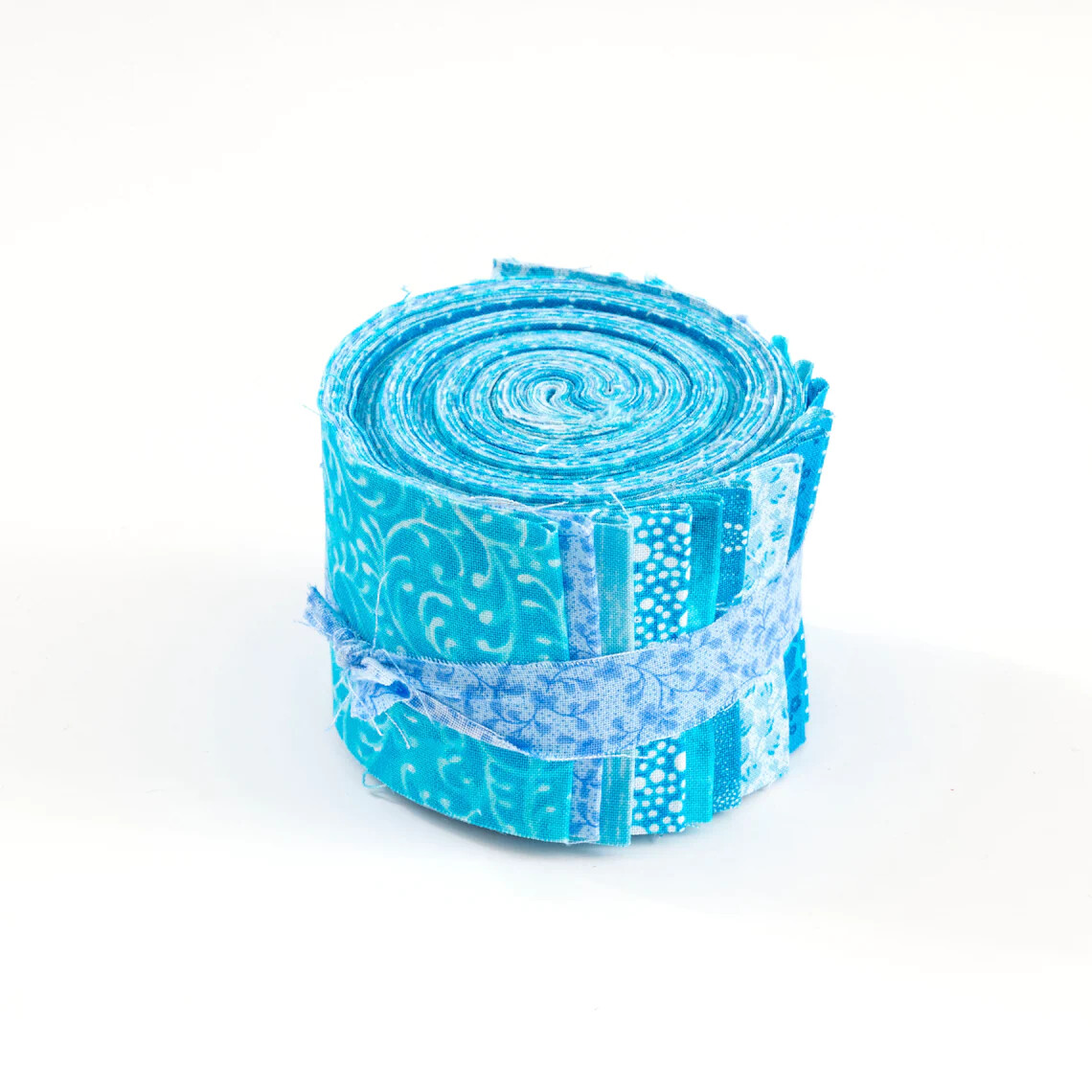 18-pc It\'s All Turquoise Jelly Roll 2.5\
