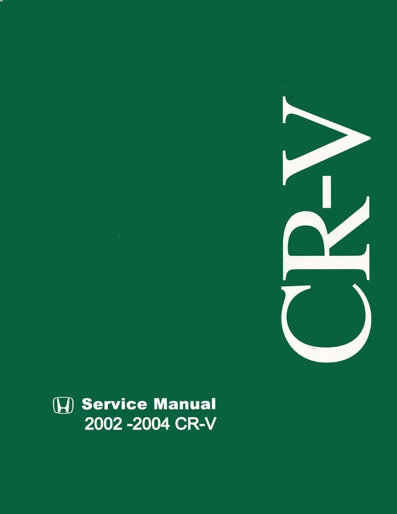 2002-2004 Honda CR-V Factory Shop Service Manual