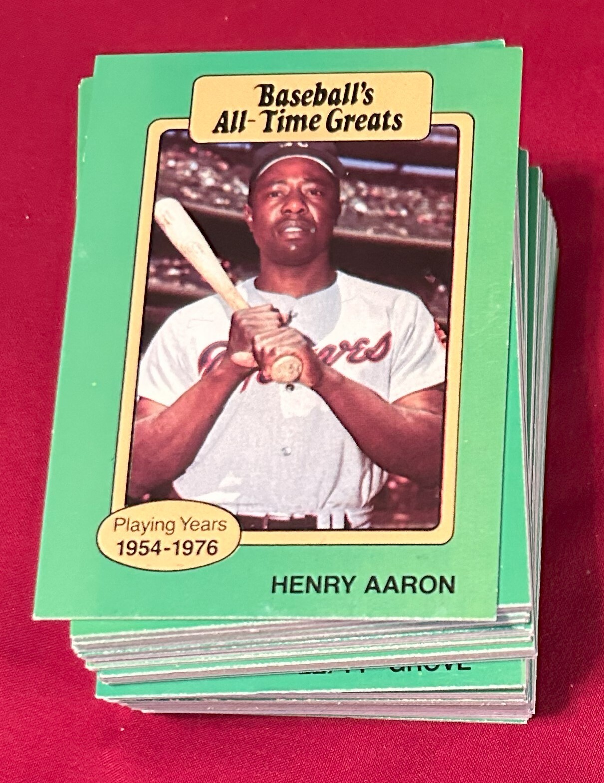 1987 Hygrade Baseball\'s All-Time Greats Series 1 & 2 w/ 26 SPs - 135-Card Set