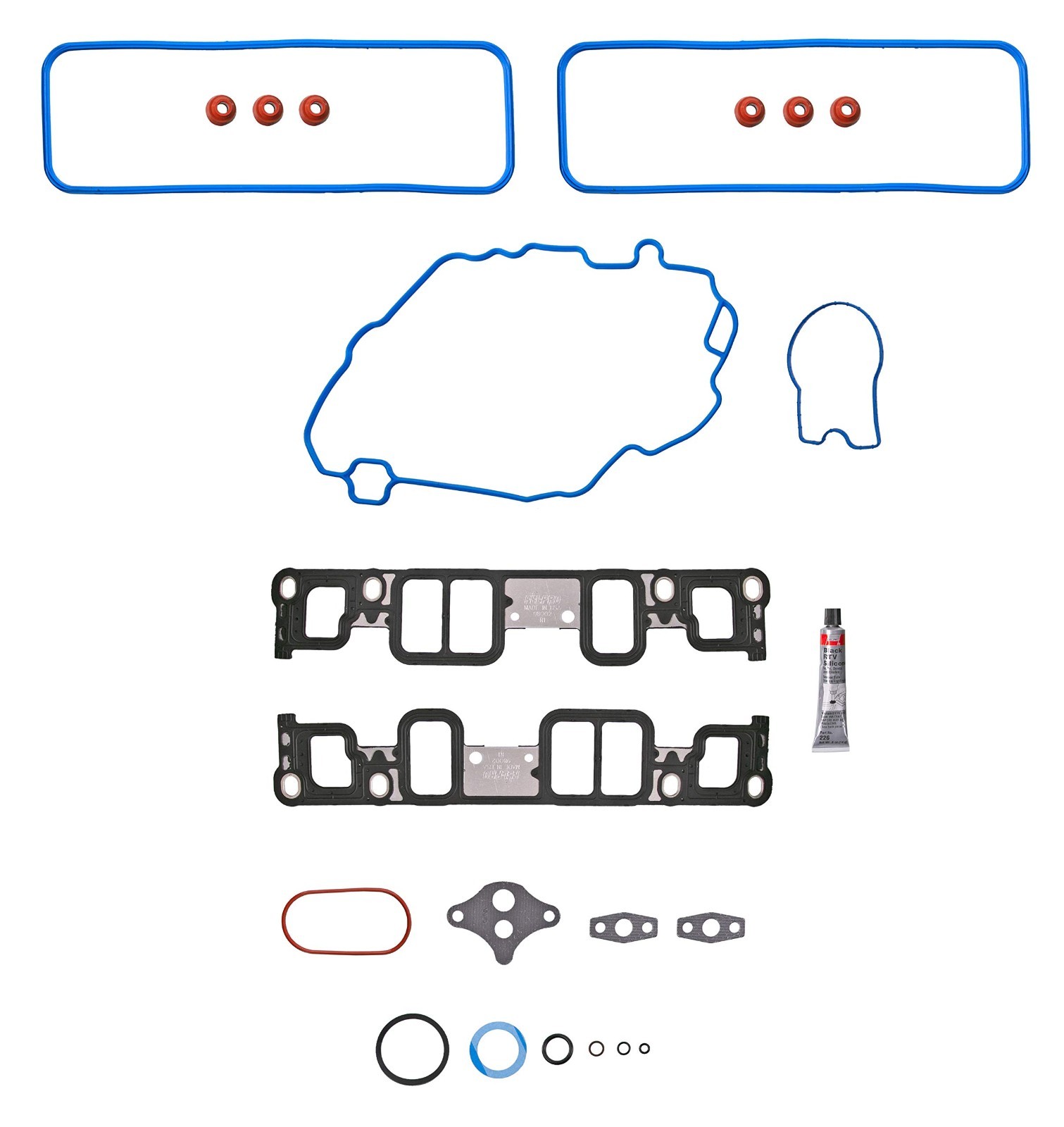Fel-Pro MS98002T Intake Manifold Gasket Set Chevy Silverado GMC Sierra 4.3L V6 Fel-Pro MS98002T Intake Manifold Gasket Set Chevy Silverado GMC Sierra 4.3L V6