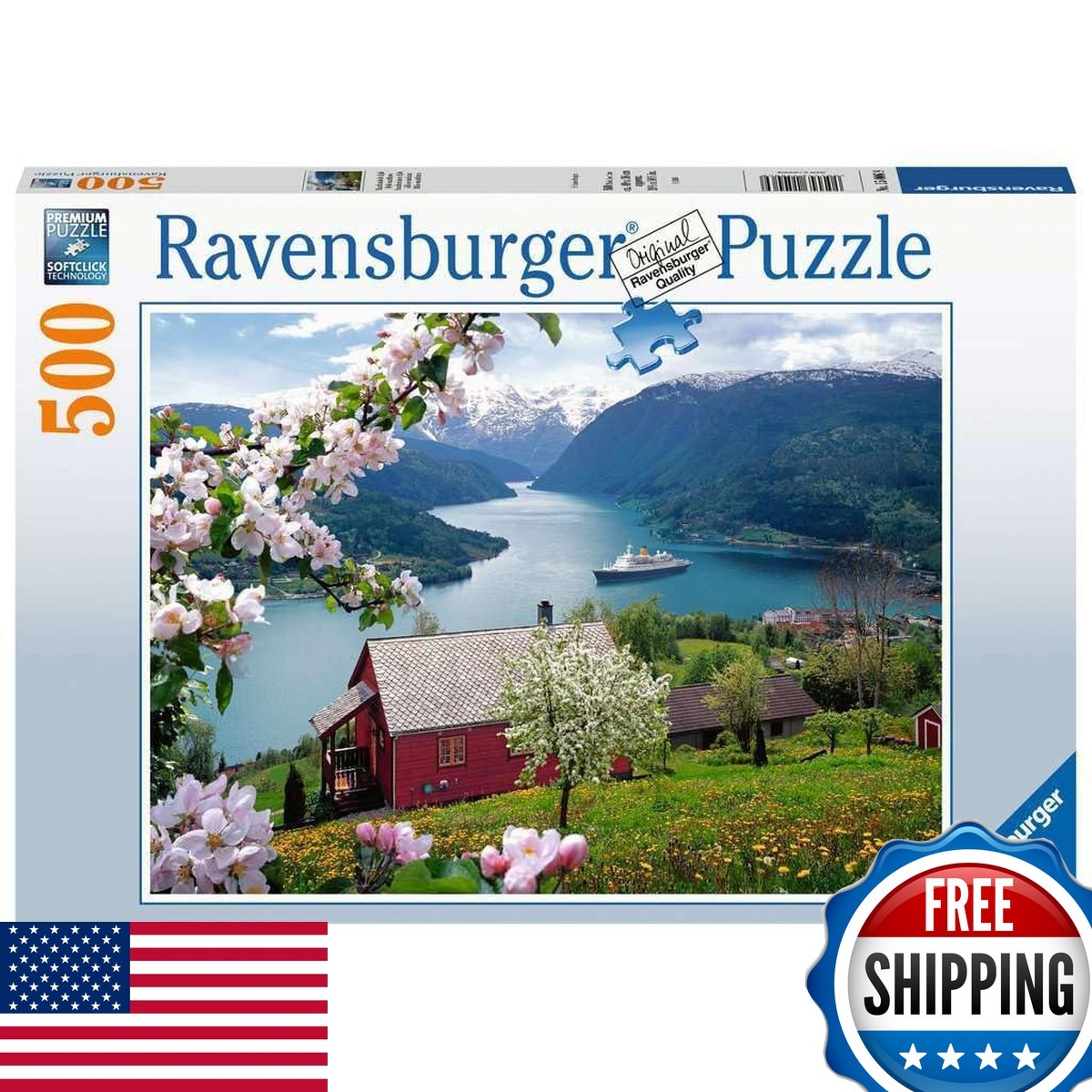 Ravensburger 15006 Skandinavische Idylle Scandinavian Multicoloured Ravensburger 15006 Skandinavische Idylle Scandinavian Multicoloured