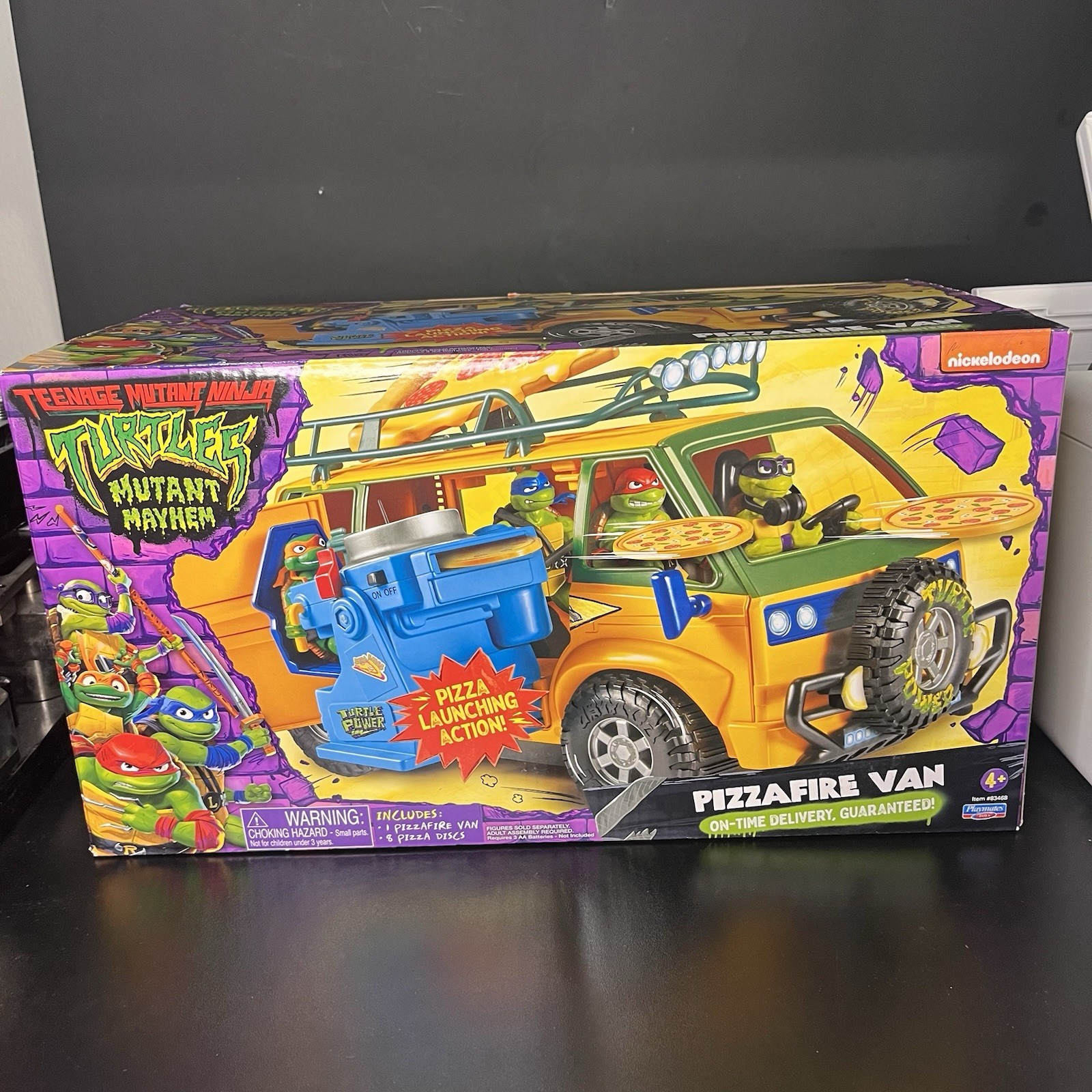 New Teenage Mutant Ninja Turtles TMNT Mayhem PizzaFire Van Playmates Pizza Fire New Teenage Mutant Ninja Turtles TMNT Mayhem PizzaFire Van Playmates Pizza Fire