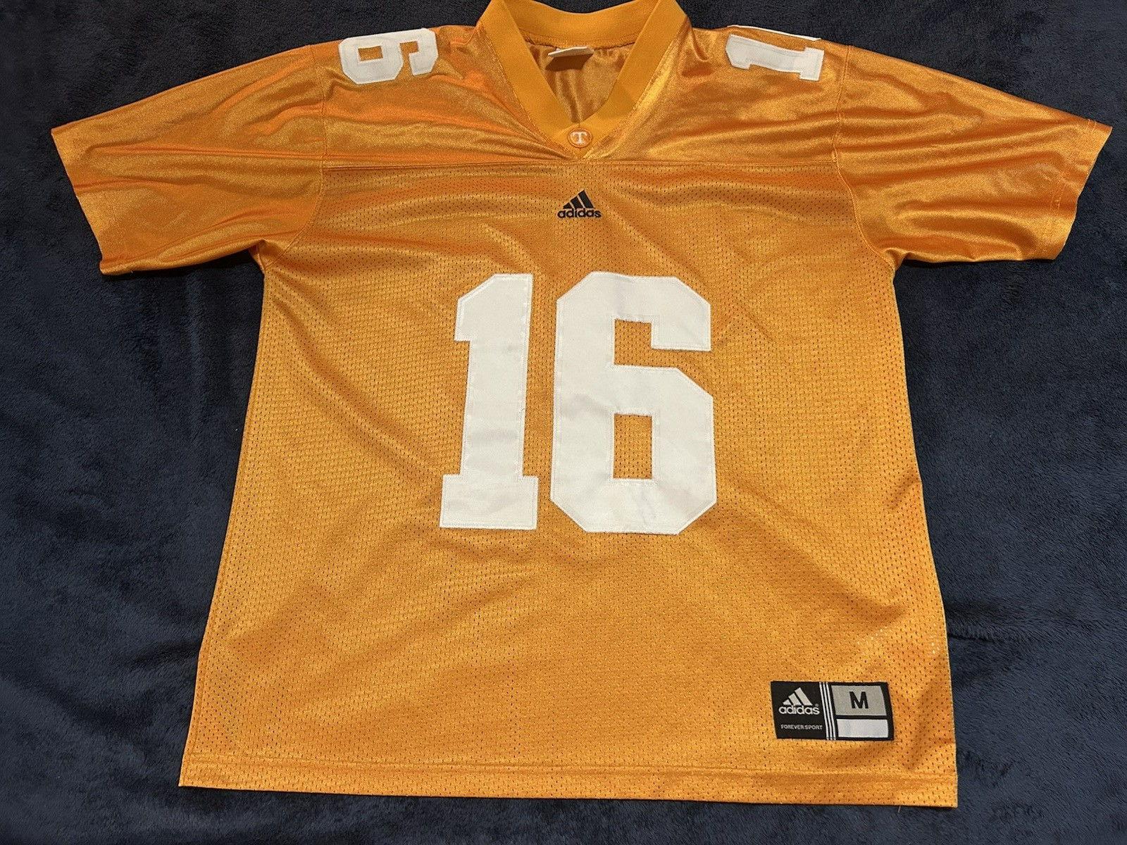 Vtg Stitched Adidas PEYTON MANNING #16 Tennessee Vols Jersey Mens Medium READ