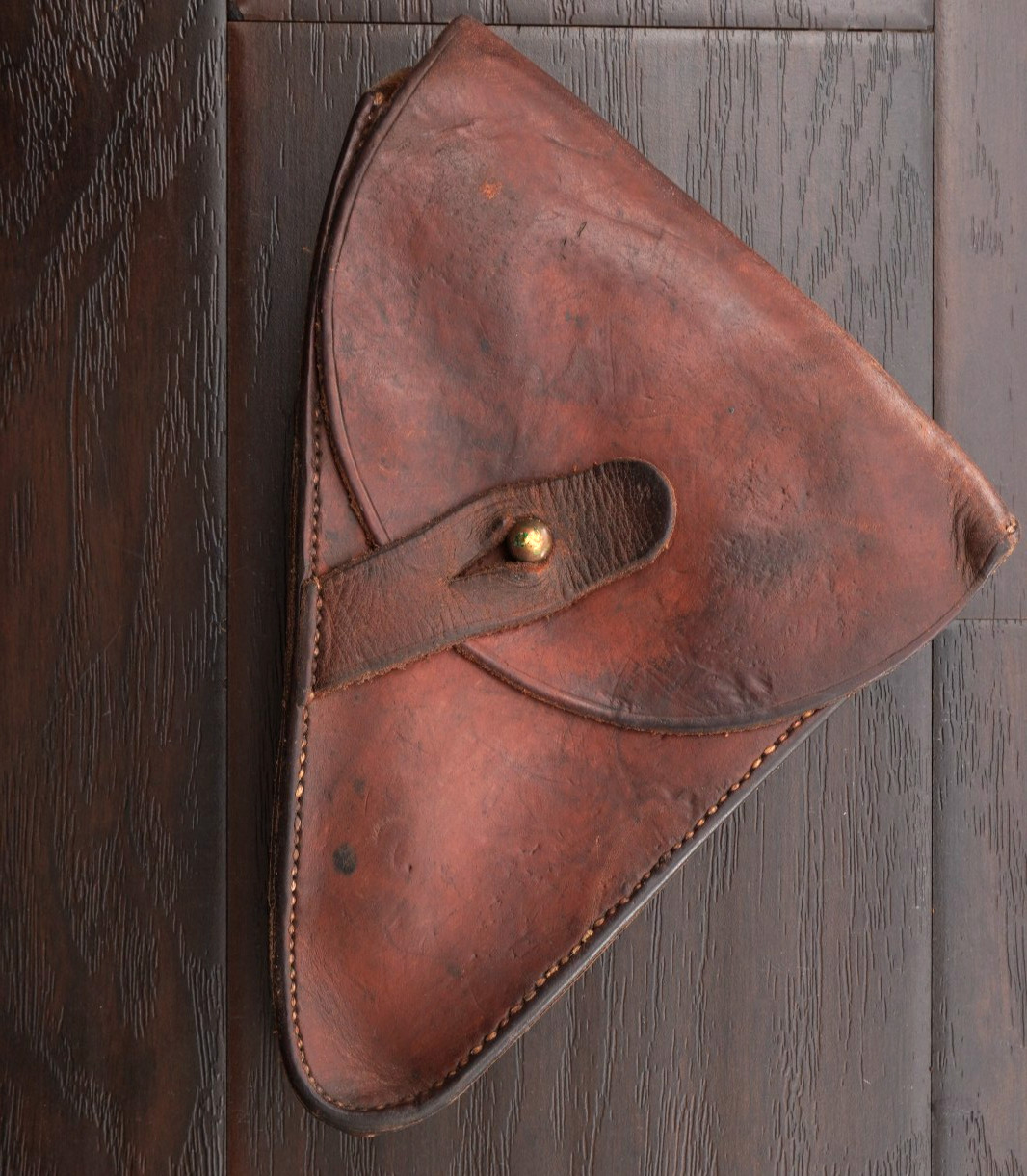 Vintage WWI 1917 Dated French Ruby Pistol Holster