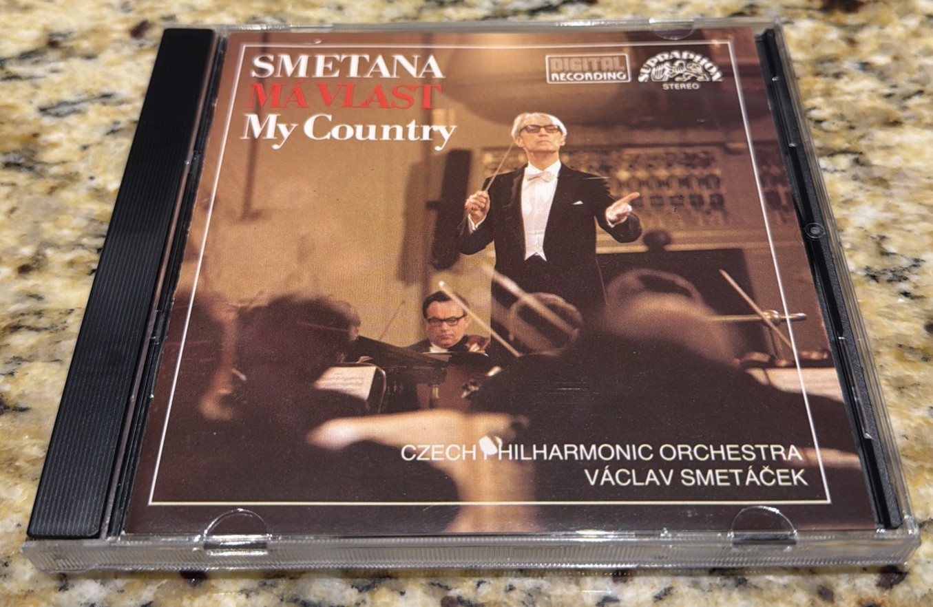 Smetana Ma Vlast My Country Czech Philharmonic Orchestra Václav Smetaček CD Smetana Ma Vlast My Country Czech Philharmonic Orchestra Václav Smetaček CD
