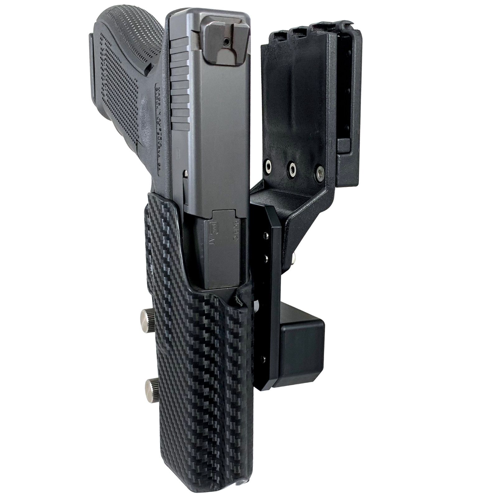 Black Scorpion Gear Pro Competition Holster fits Glock 17, 19, 19X, 22, 44, 45 Black Scorpion Gear Pro Competition Holster fits Glock 17, 19, 19X, 22, 44, 45