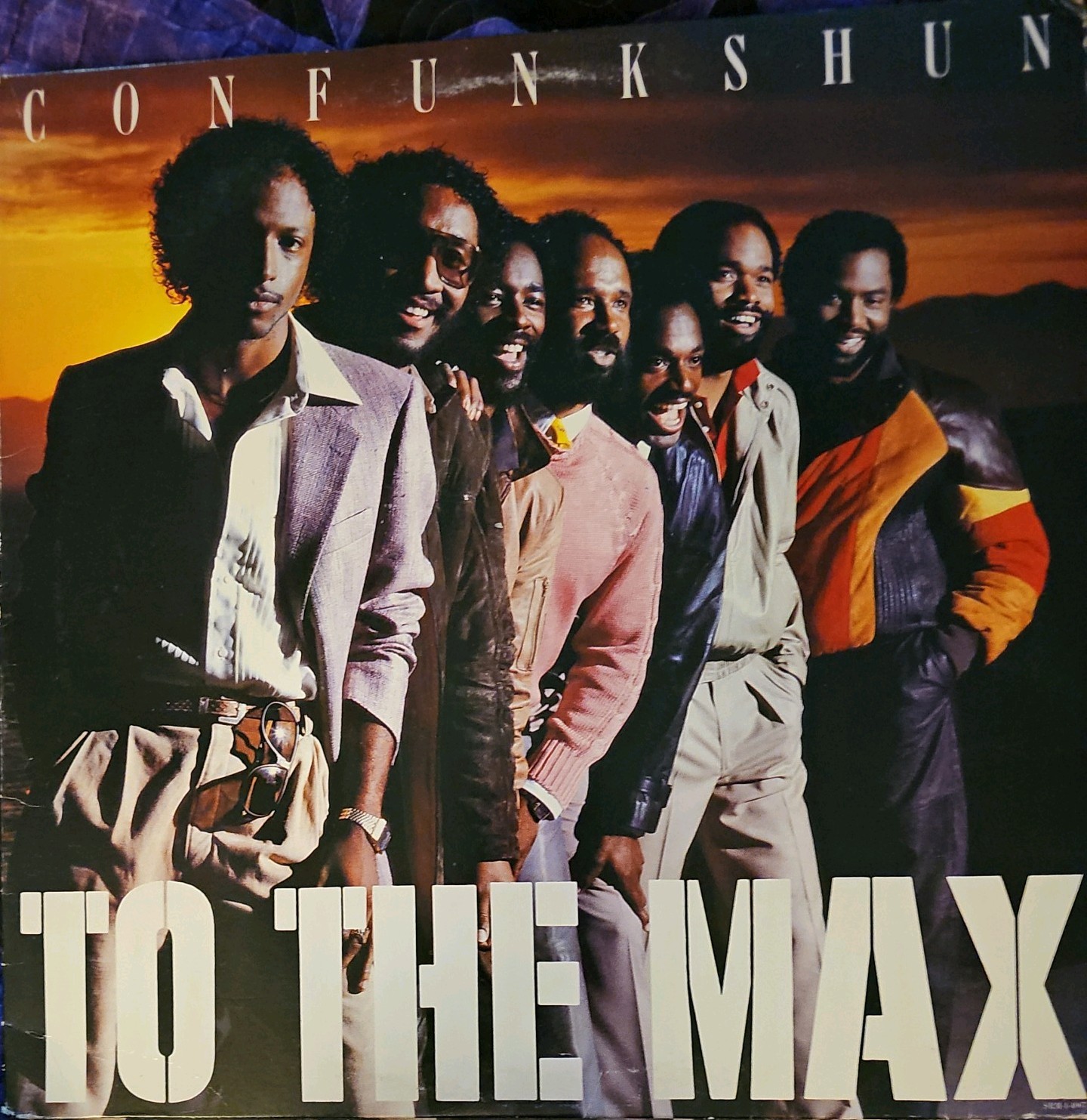 CON FUNK SHUN To the Max Vinyl LP W/Orig Insert VG+/VG+ CON FUNK SHUN To the Max Vinyl LP W/Orig Insert VG+/VG+