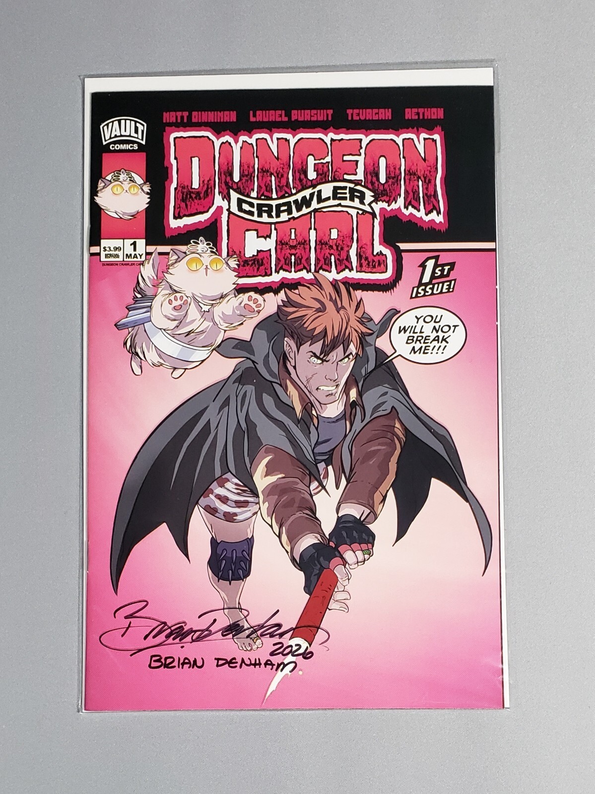 Dungeon Crawler Carl #1 Variant Vault – Brian Denham Signed 2026 Exclusive Dungeon Crawler Carl #1 Variant Vault – Brian Denham Signed 2026 Exclusive
