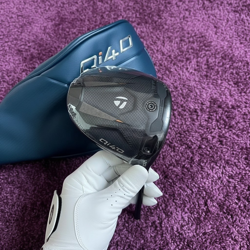TaylorMade Qi4D Driver Head 9.0°, 10.5° Loft Black/Blue Carbon (NO SHAFT) TaylorMade Qi4D Driver Head 9.0°, 10.5° Loft Black/Blue Carbon (NO SHAFT)
